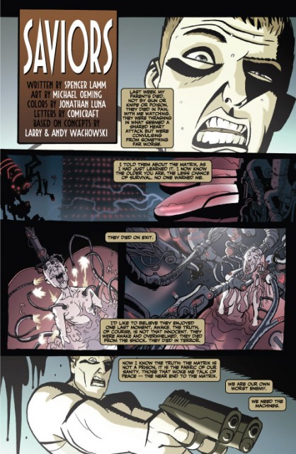 Read online The Matrix Comics comic -  Issue # TPB 2 - 112