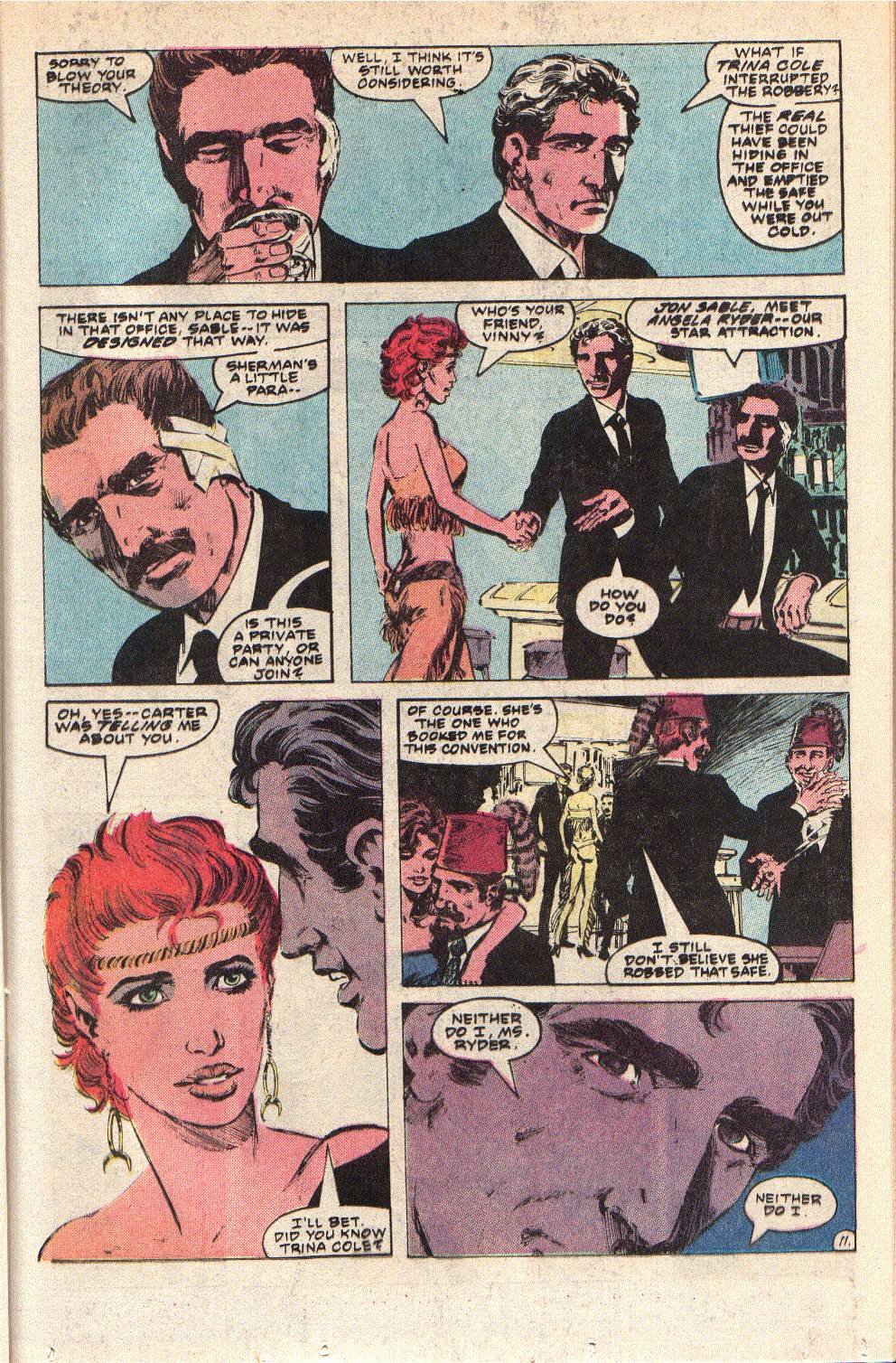 Read online Jon Sable, Freelance comic -  Issue #8 - 13