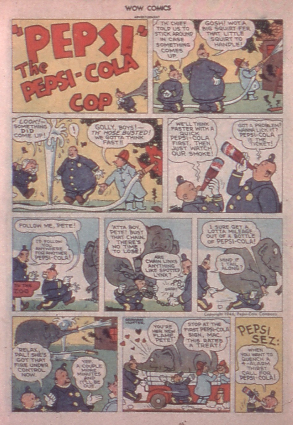 Read online Wow Comics comic -  Issue #49 - 50