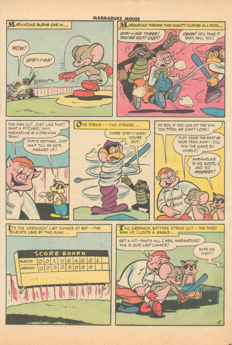 Read online Marmaduke Mouse comic -  Issue #62 - 17
