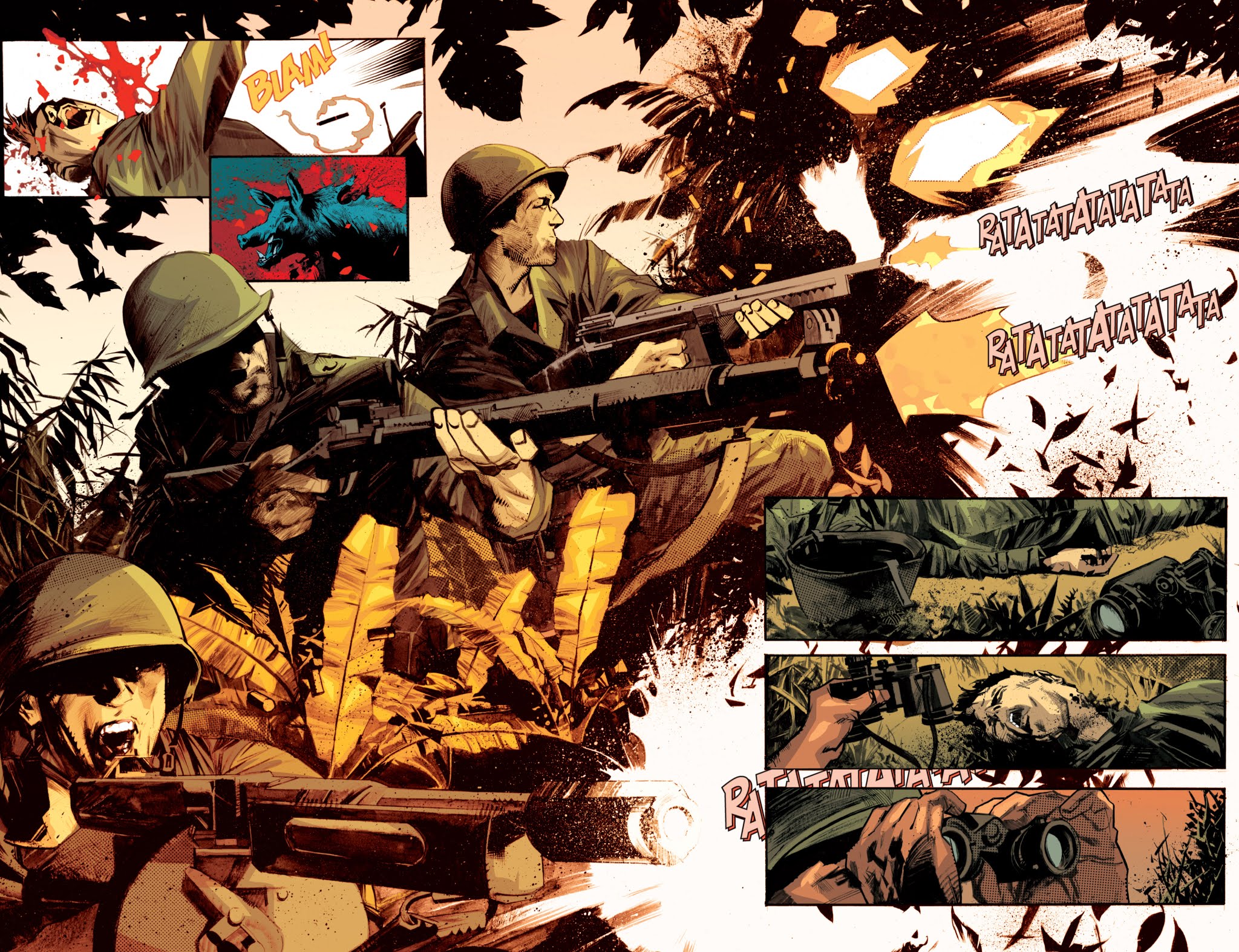 Read online Fever Ridge: A Tale of MacArthur's Jungle War comic -  Issue # _TPB - 24