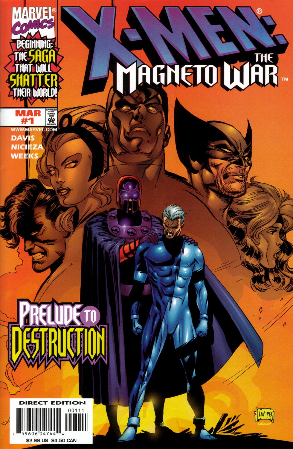 Read online X-Men: Magneto War comic -  Issue # Full - 1