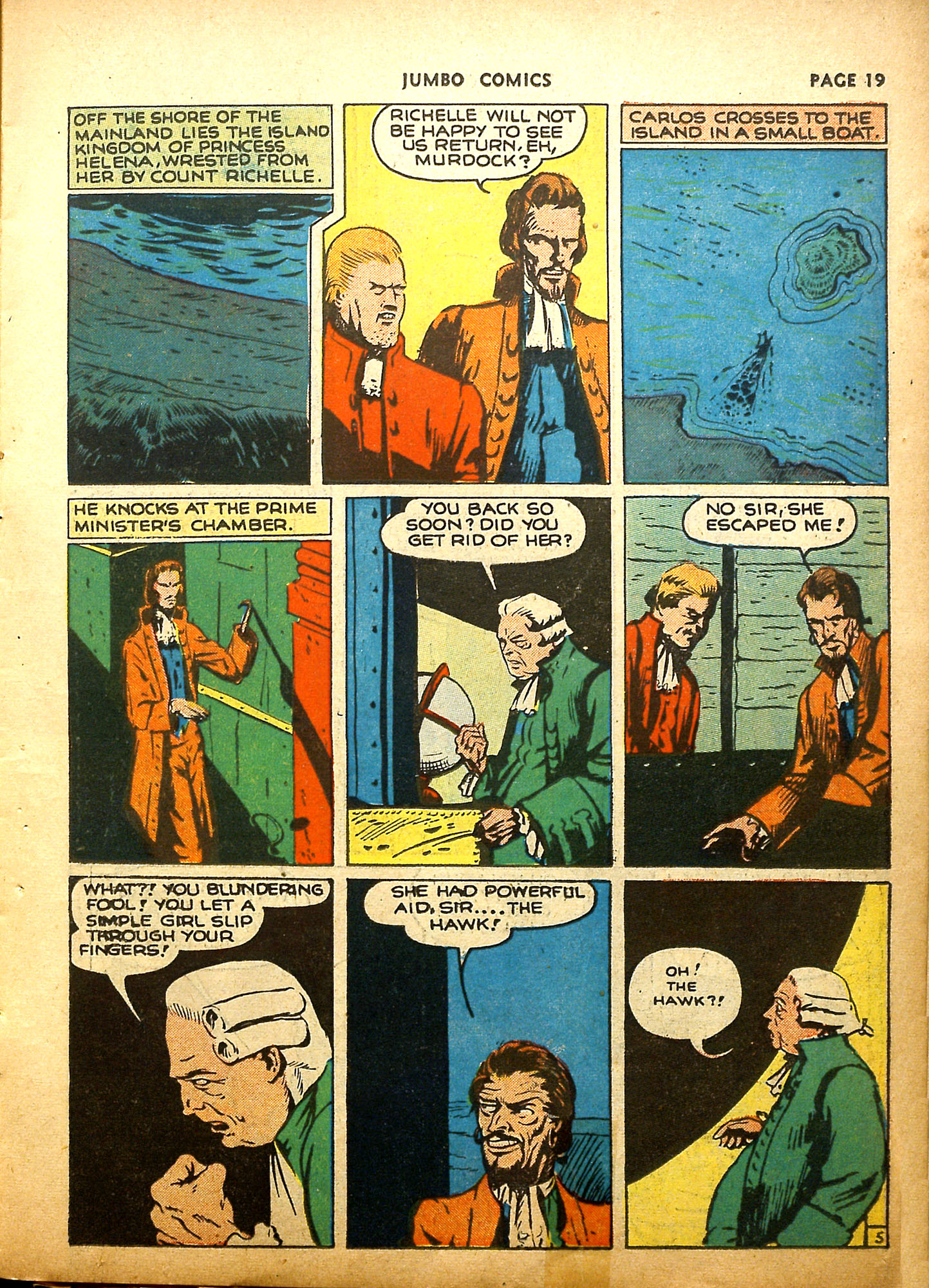 Read online Jumbo Comics comic -  Issue #23 - 21