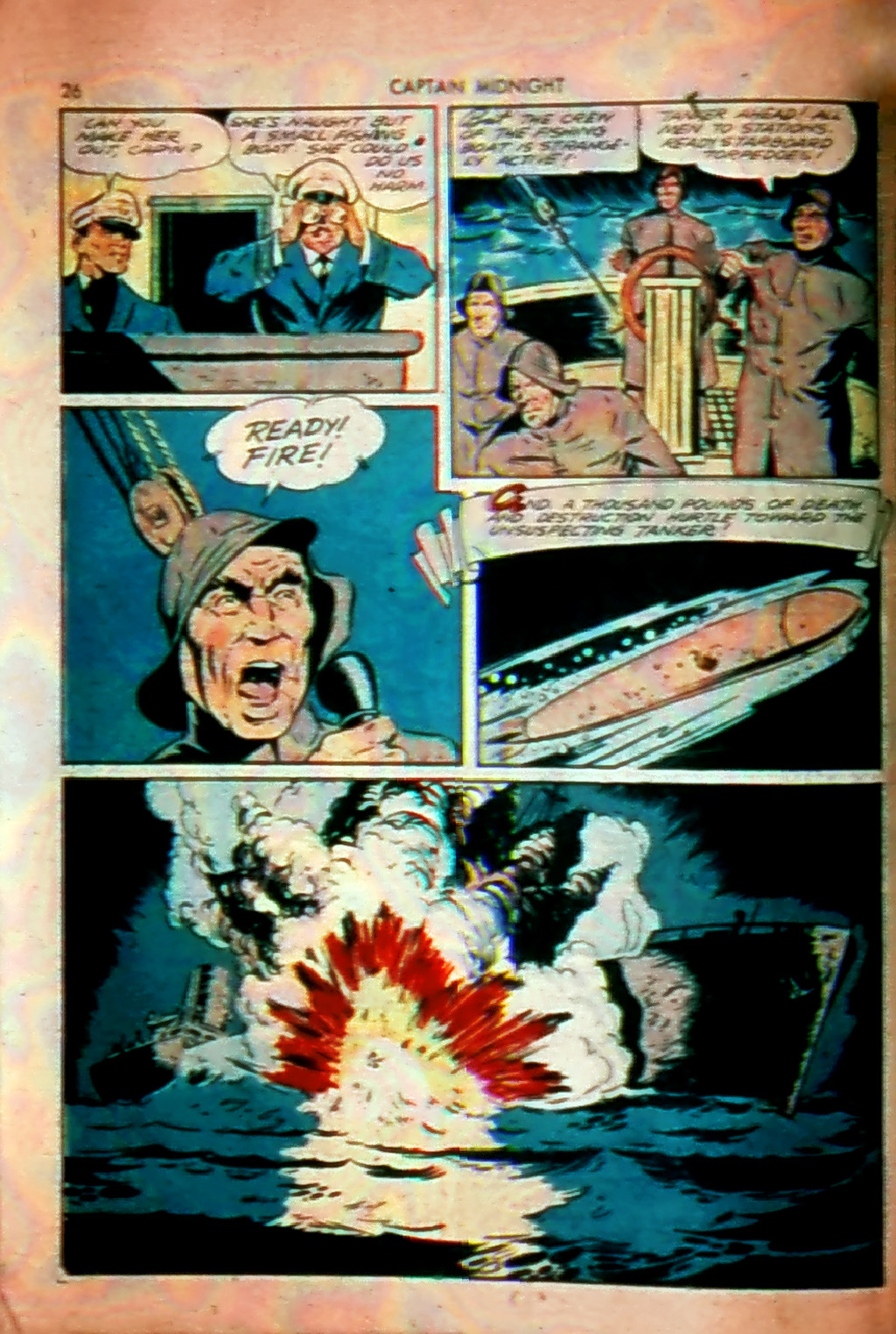 Read online Captain Midnight (1942) comic -  Issue #1 - 26