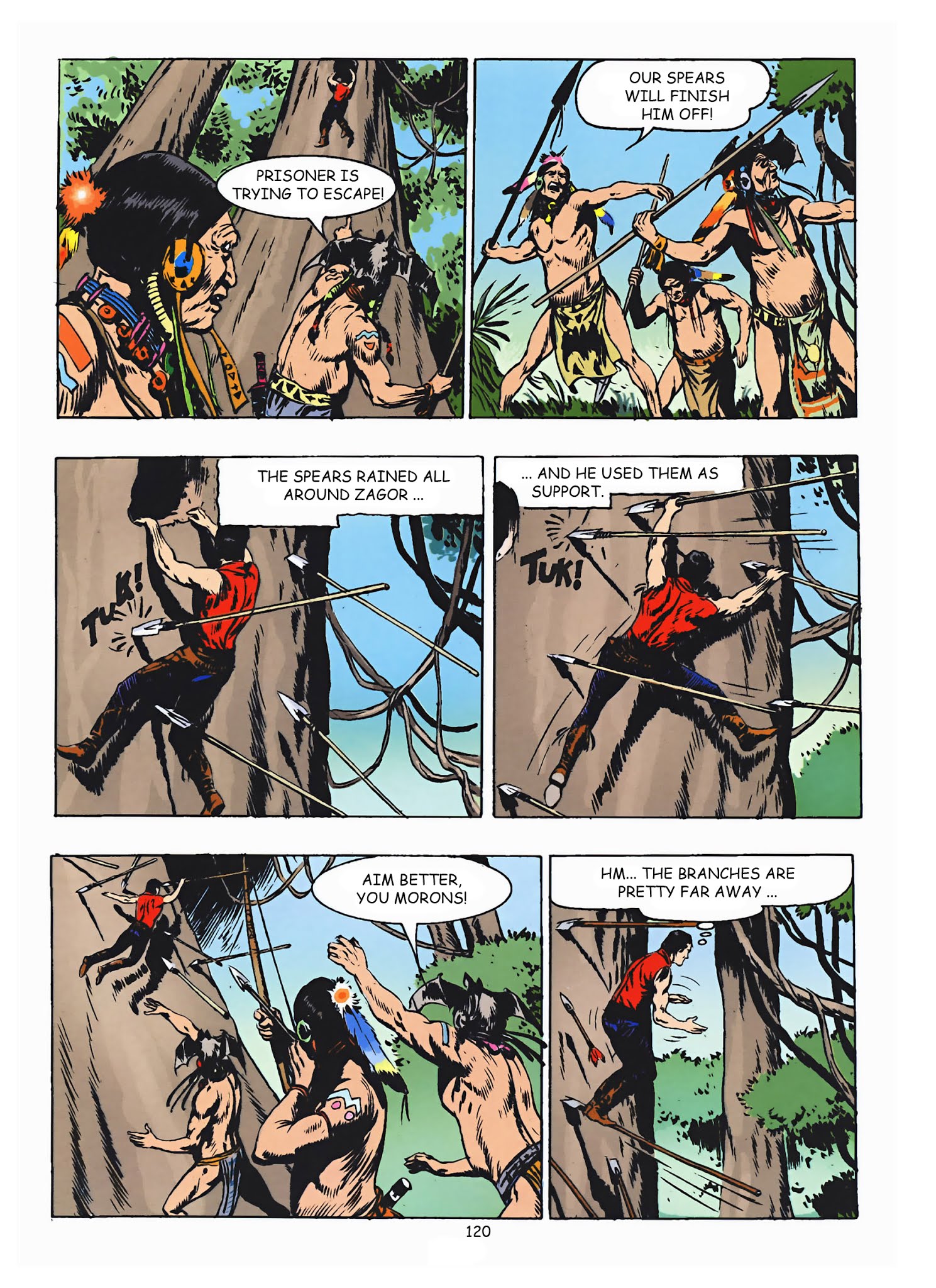 Read online Zenith gigante - Zagor gigante comic -  Issue #2 - 121