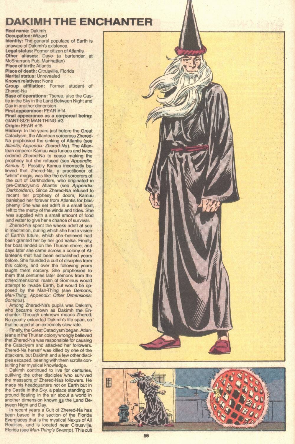 Read online The Official Handbook of the Marvel Universe Deluxe Edition comic -  Issue #16 - 58