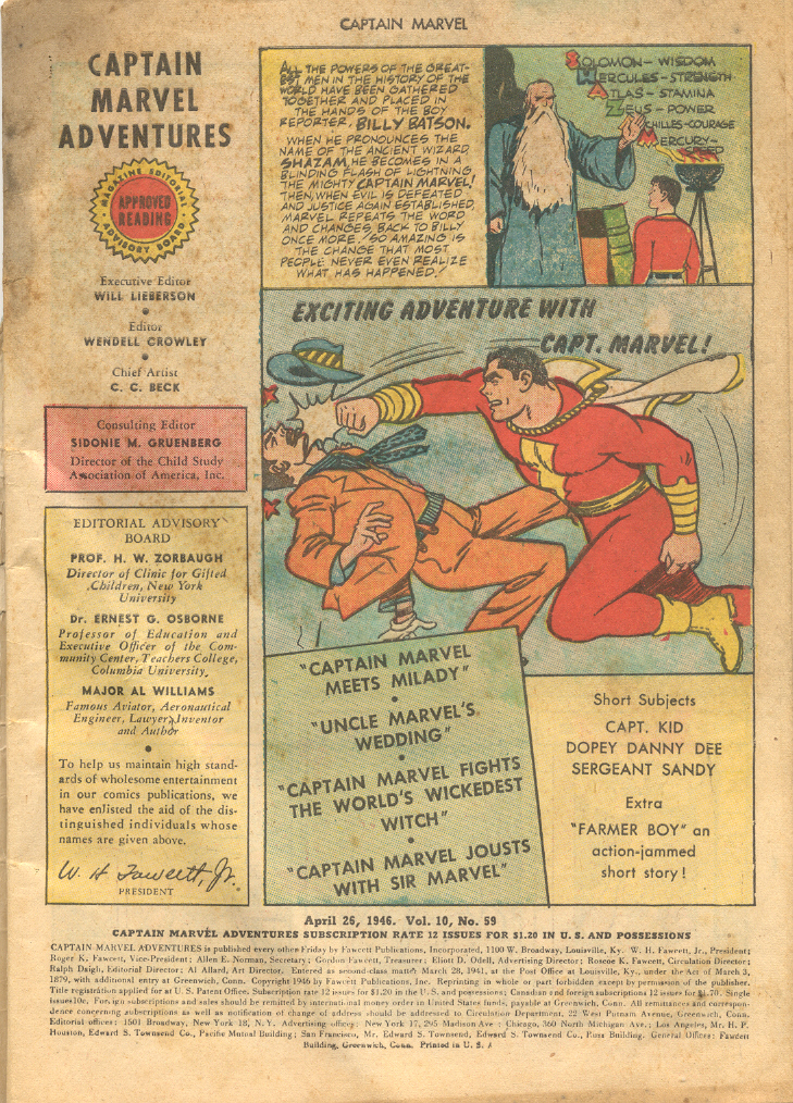 Read online Captain Marvel Adventures comic -  Issue #59 - 3