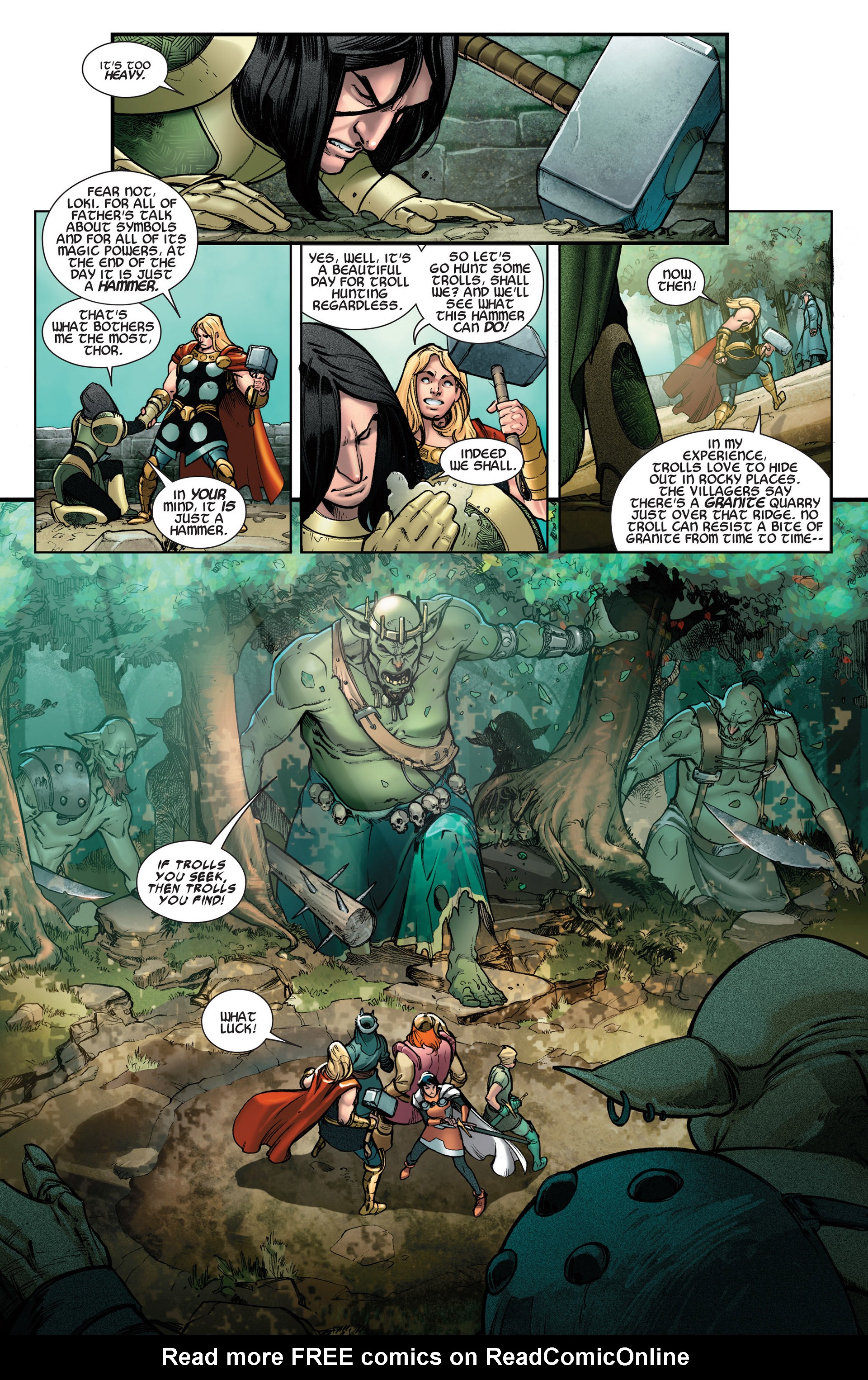 Read online Thor: Season One comic -  Issue # Full - 12