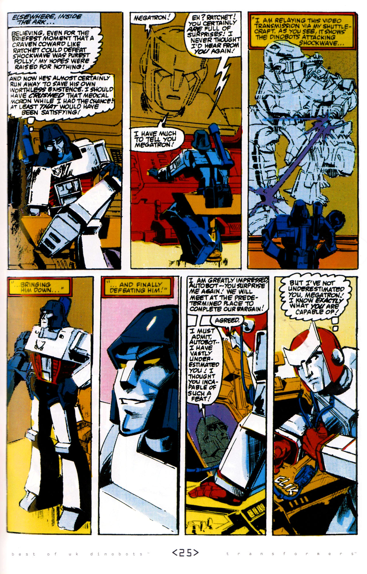 Read online The Transformers: Best of UK: Dinobots comic -  Issue #6 - 28