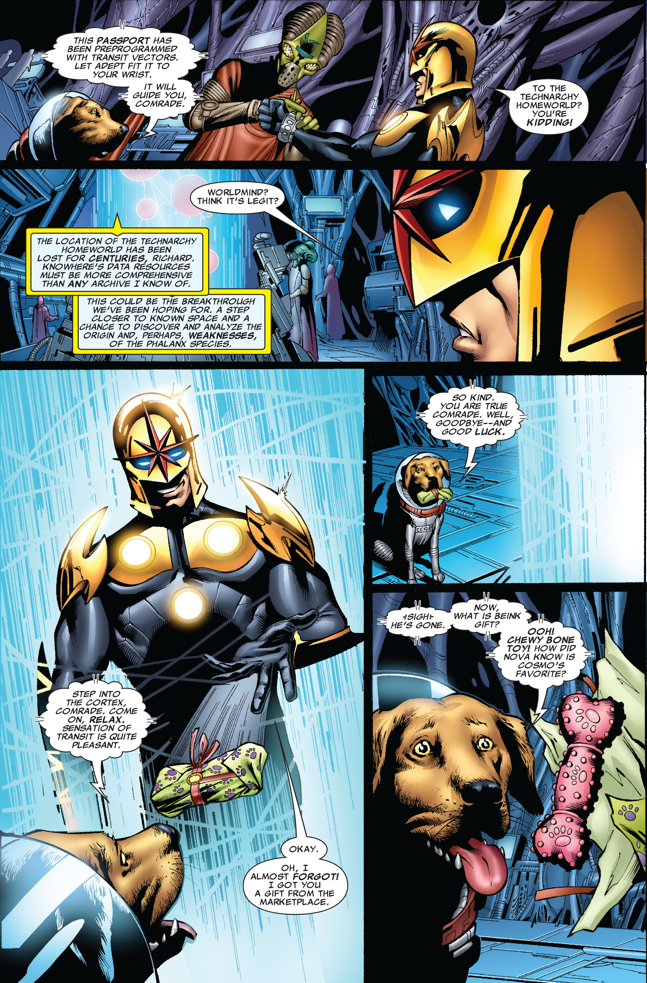 Read online Nova (2007) comic -  Issue #9 - 22