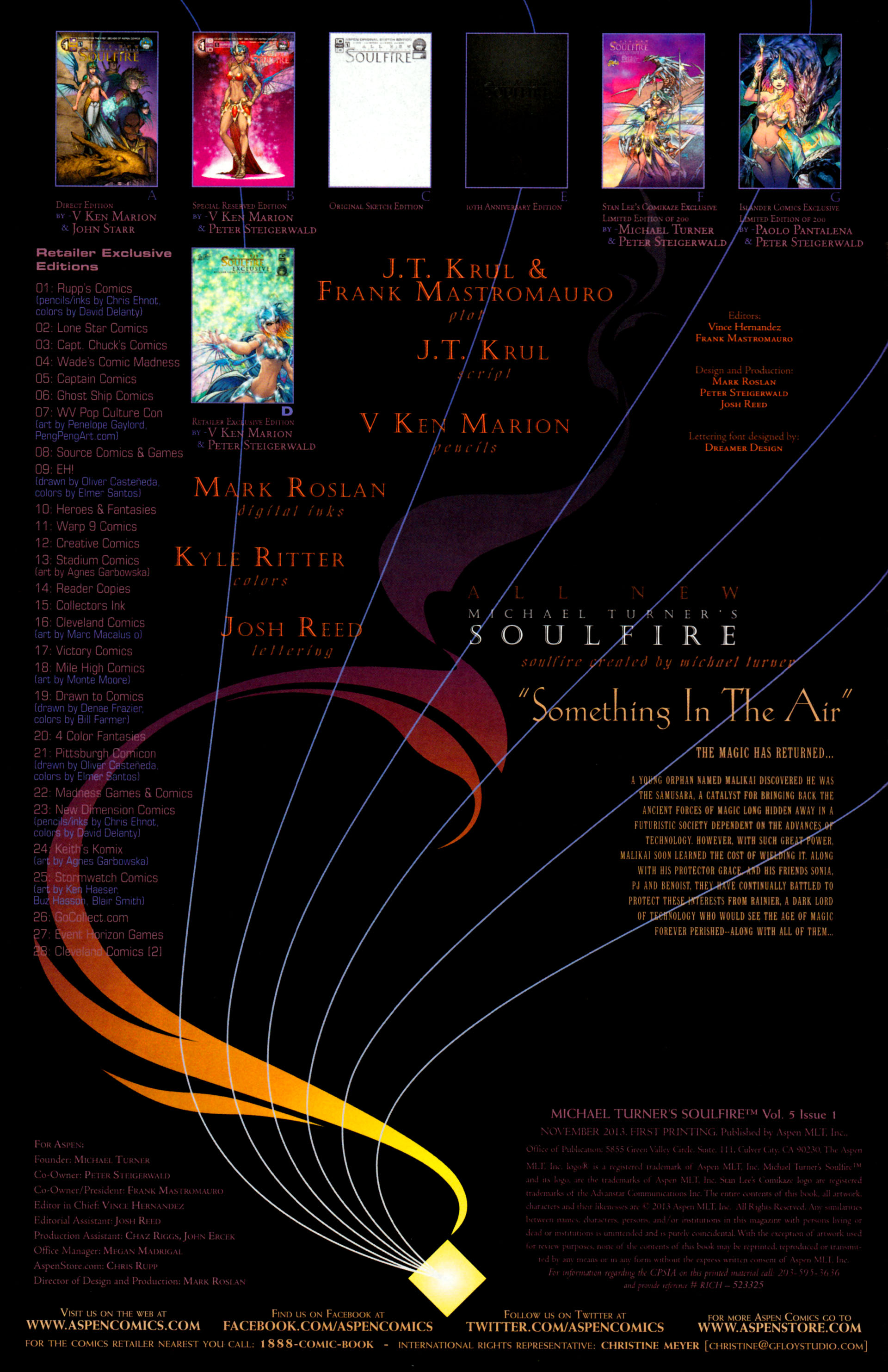 Read online Michael Turner's Soulfire (2013) comic -  Issue #1 - 2