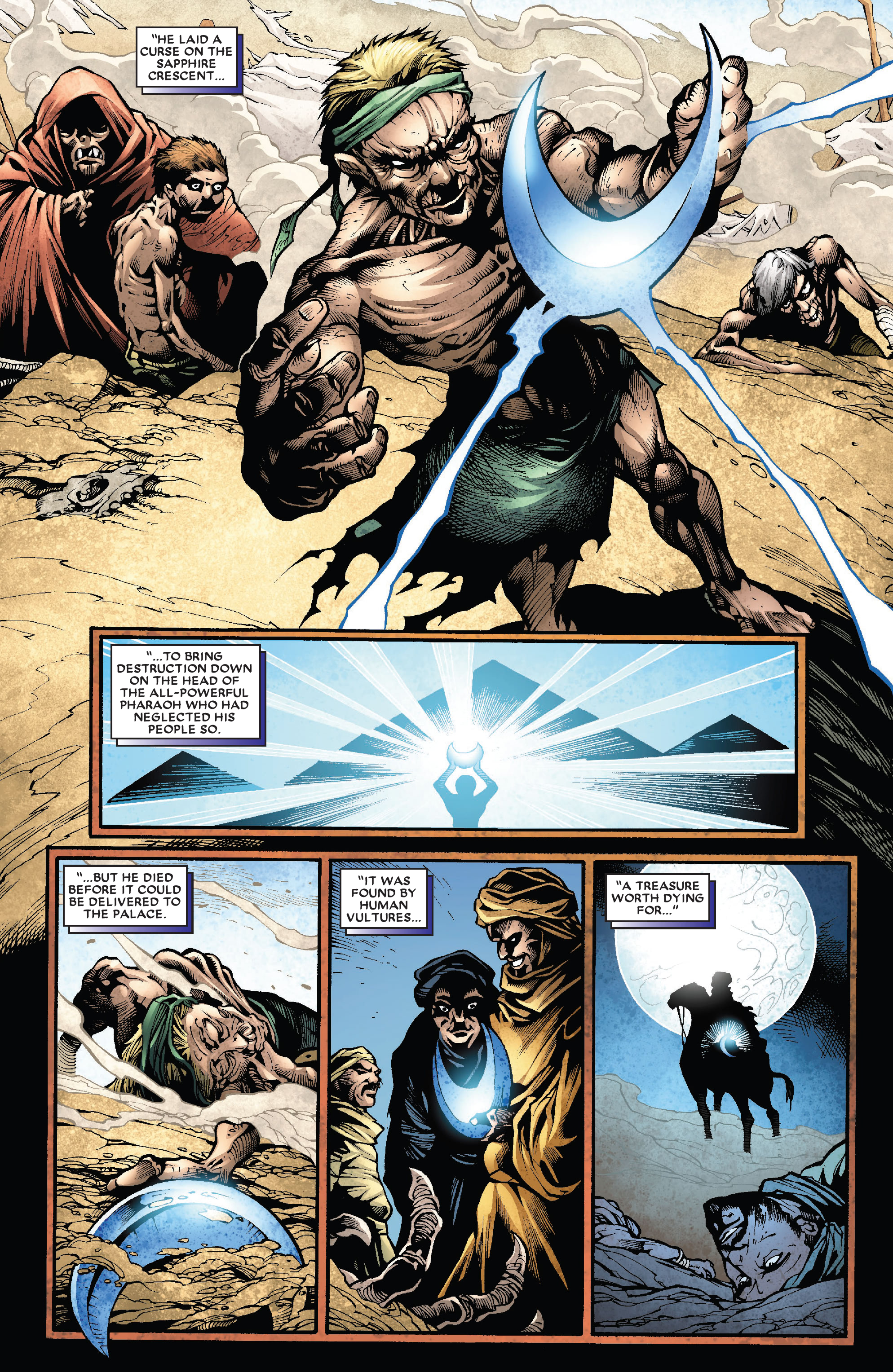 Read online Moon Knight by Huston, Benson & Hurwitz Omnibus comic -  Issue # TPB (Part 11) - 92