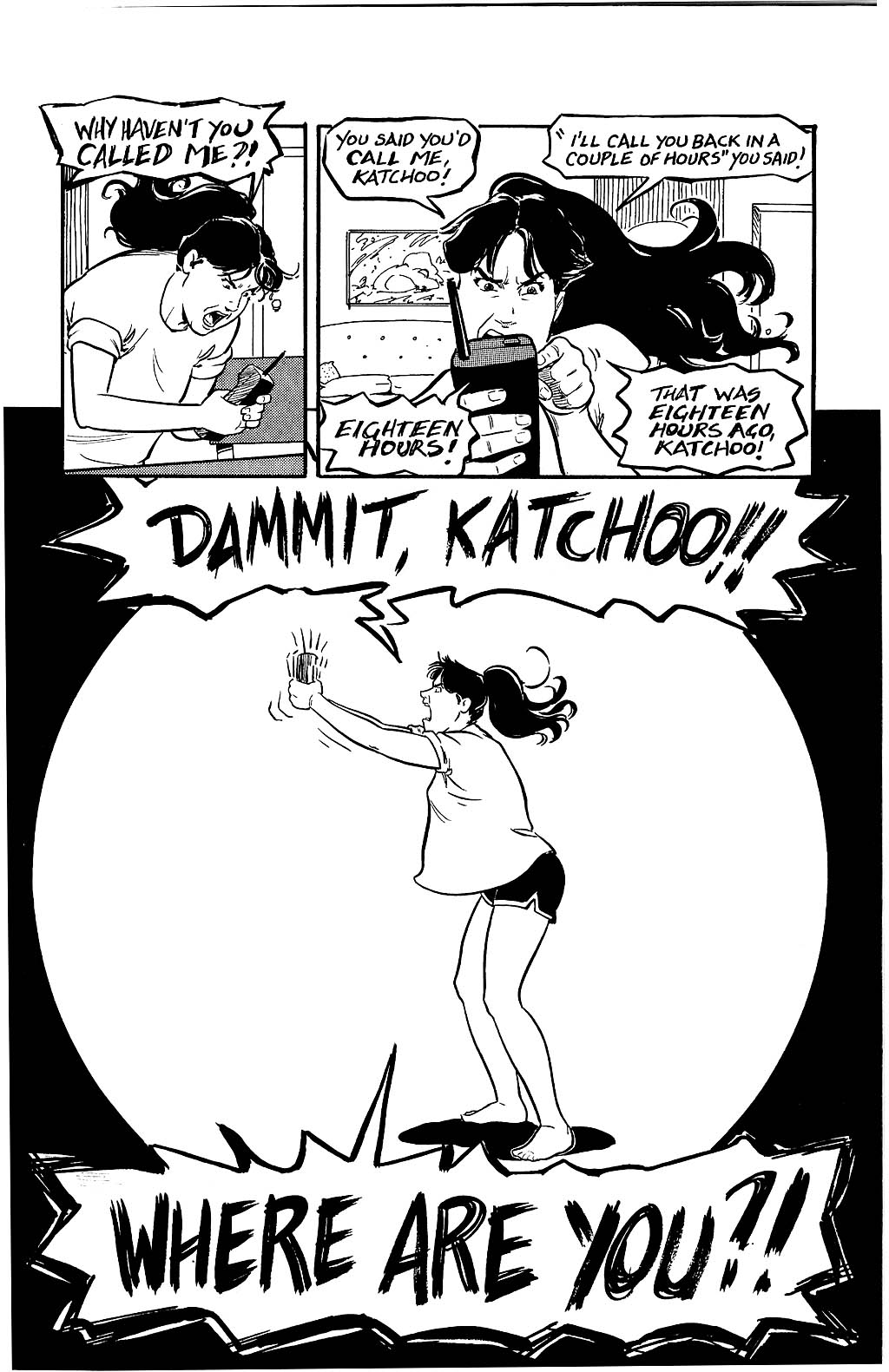 Read online Strangers in Paradise comic -  Issue #9 - 10