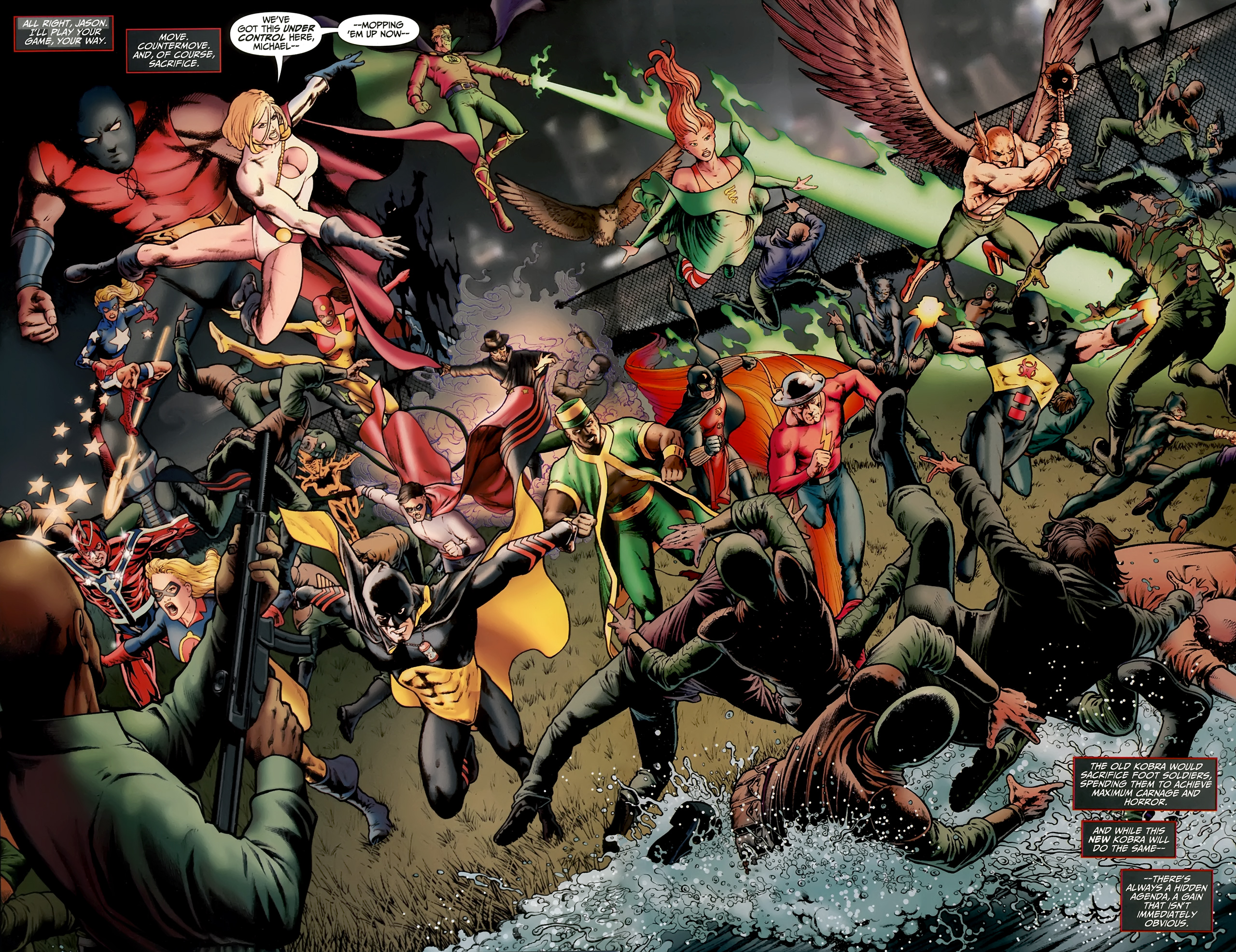 Read online JSA vs. Kobra comic -  Issue #3 - 15