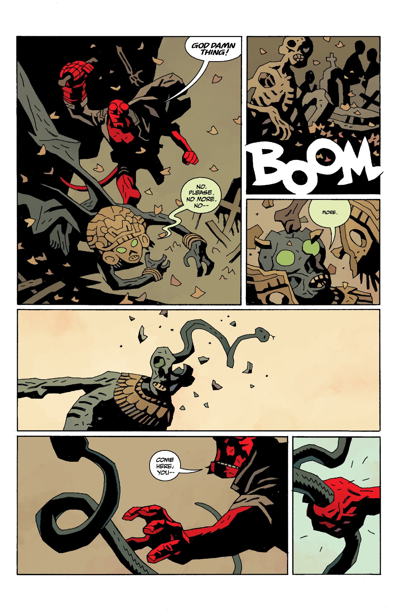 Read online Hellboy In Mexico comic -  Issue # TPB - 44