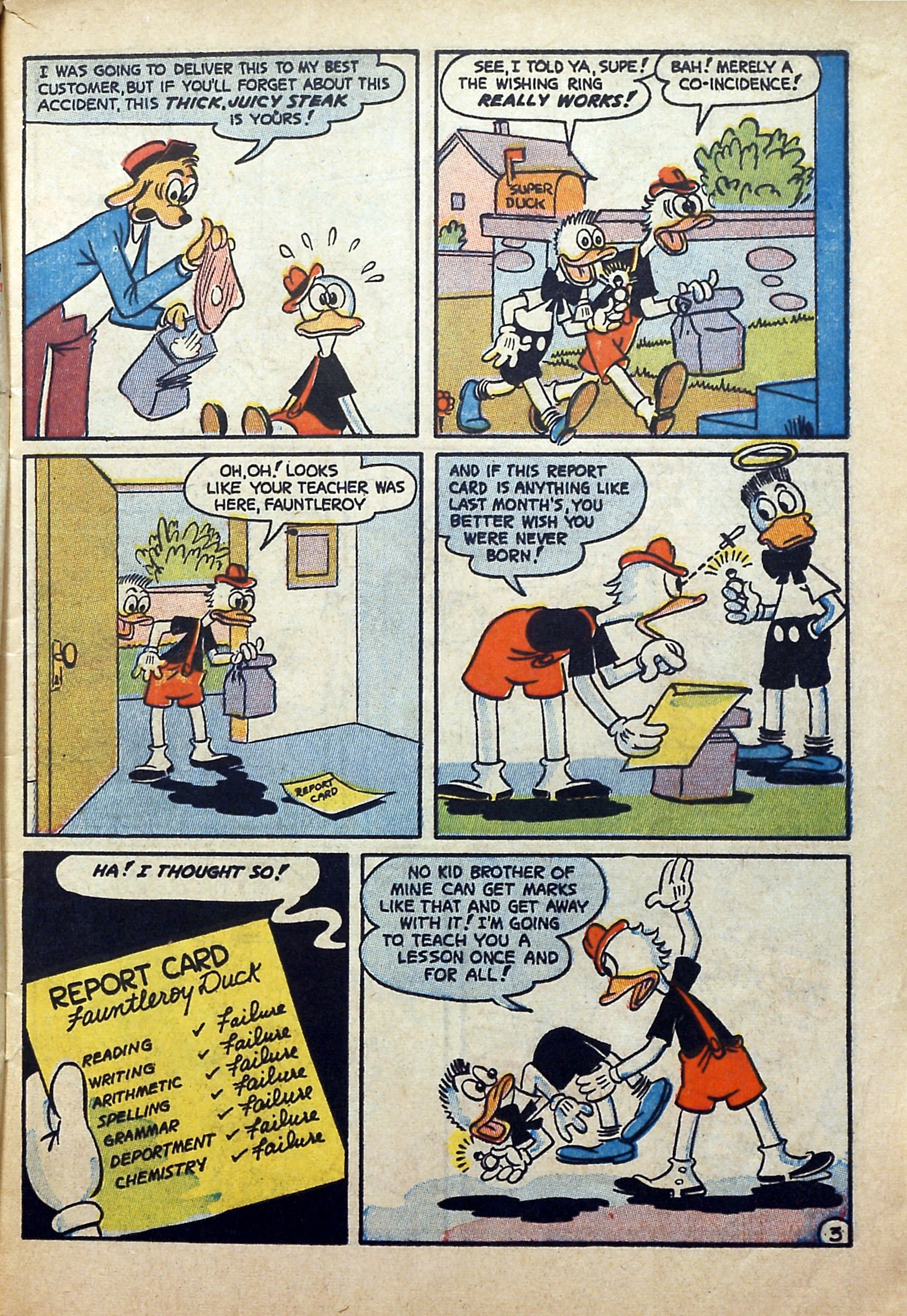 Read online Super Duck Comics comic -  Issue #4 - 5