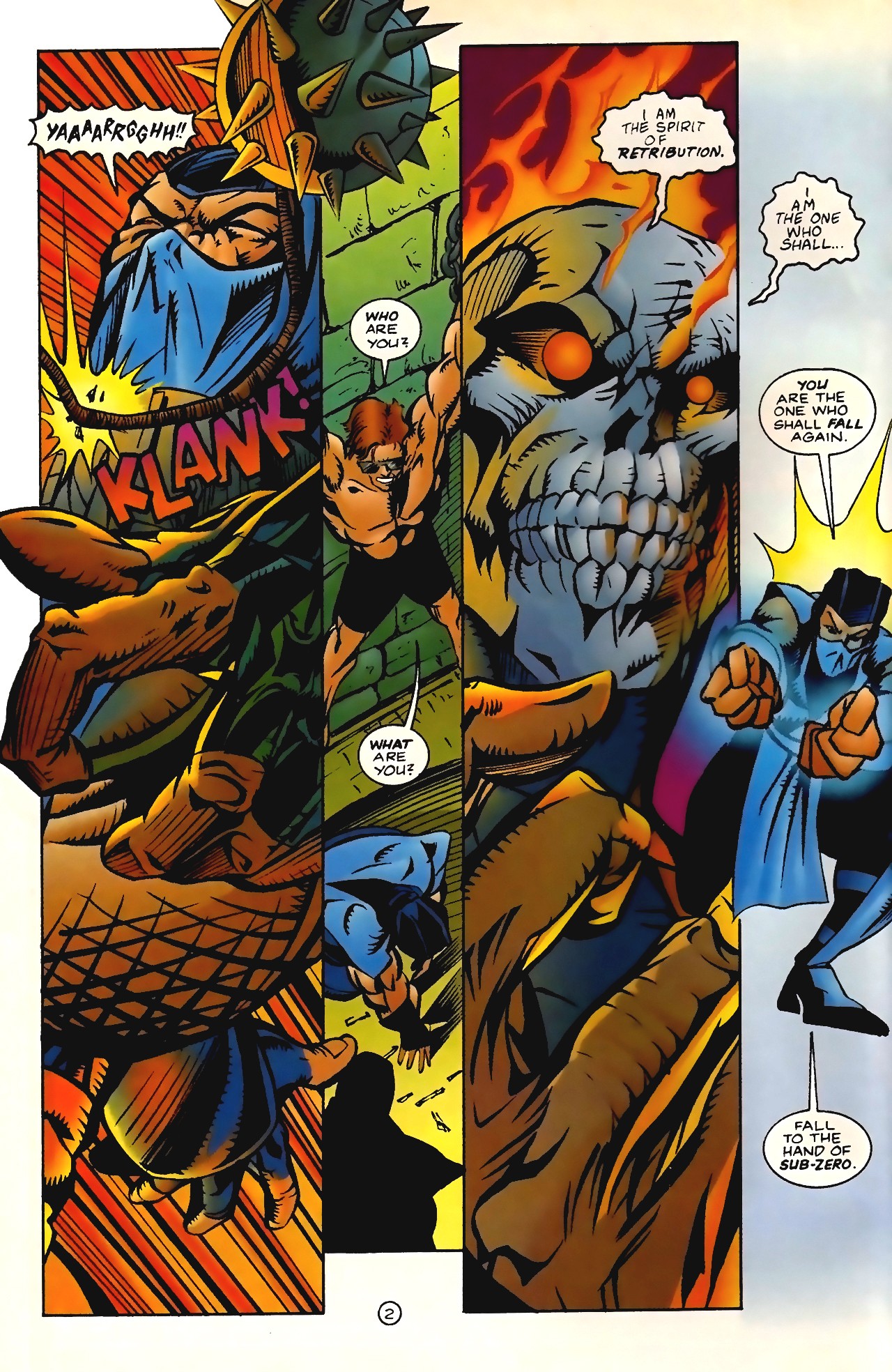 Read online Mortal Kombat (1994) comic -  Issue #3 - 3