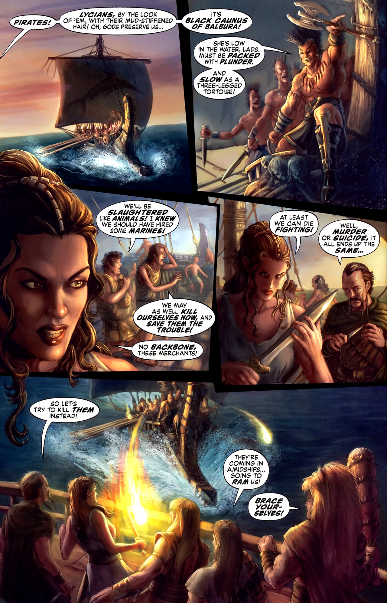 Read online Hercules: The Knives of Kush comic -  Issue #1 - 4