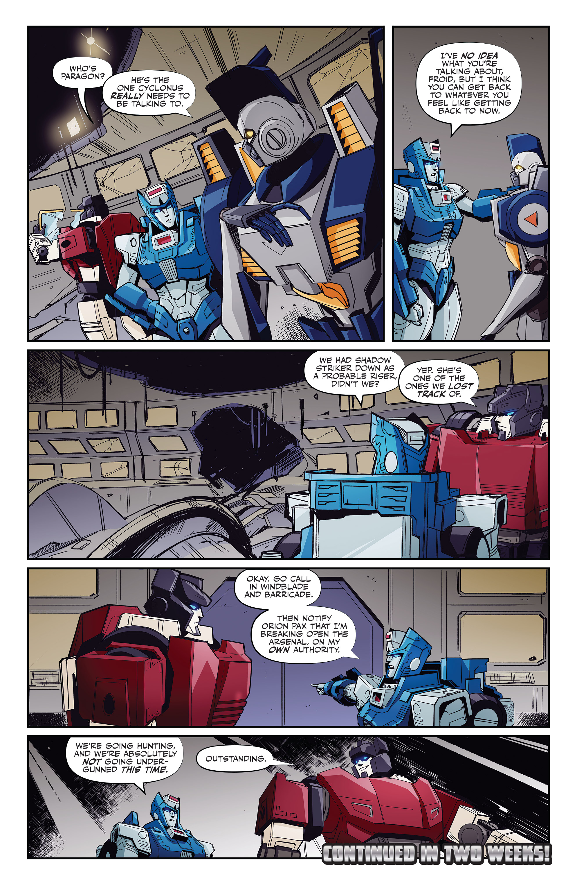 Read online Transformers (2019) comic -  Issue #8 - 24
