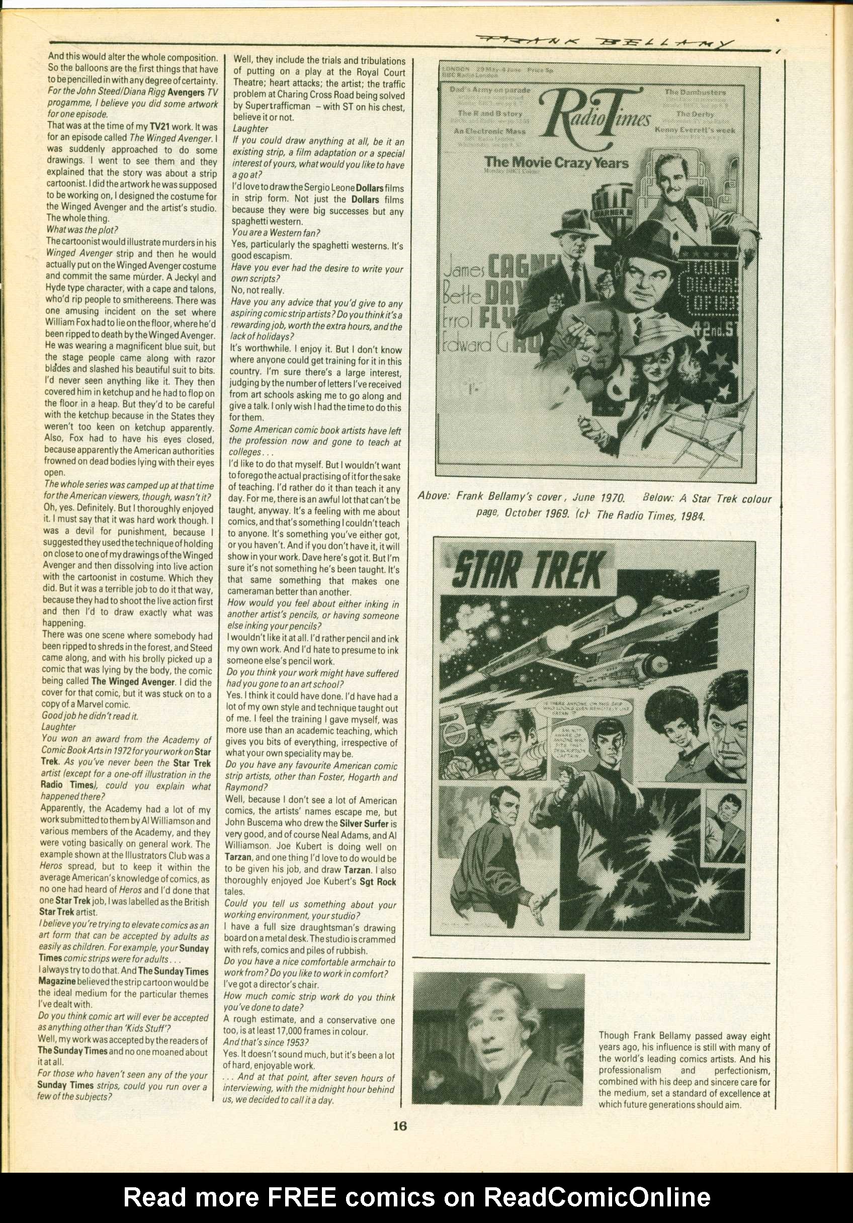 Read online Warrior comic -  Issue #22 - 16