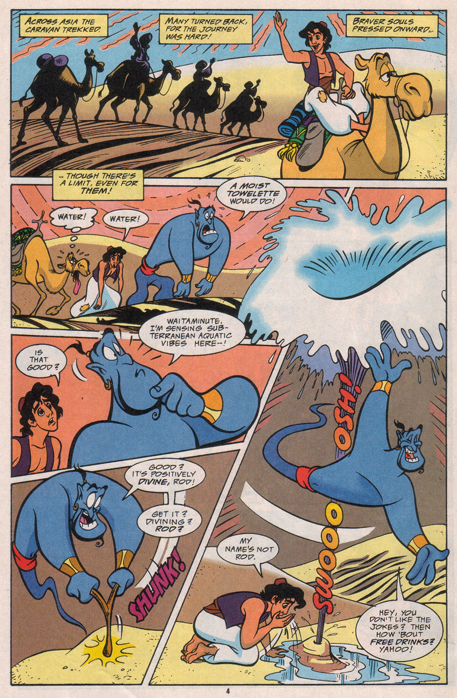 Read online Disney's Aladdin comic -  Issue #9 - 6