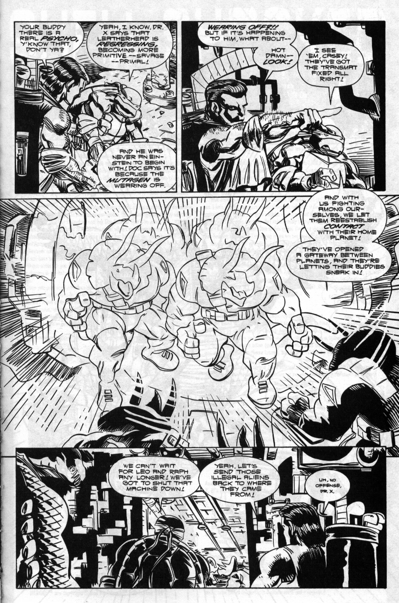 Read online Teenage Mutant Ninja Turtles (1996) comic -  Issue #20 - 21