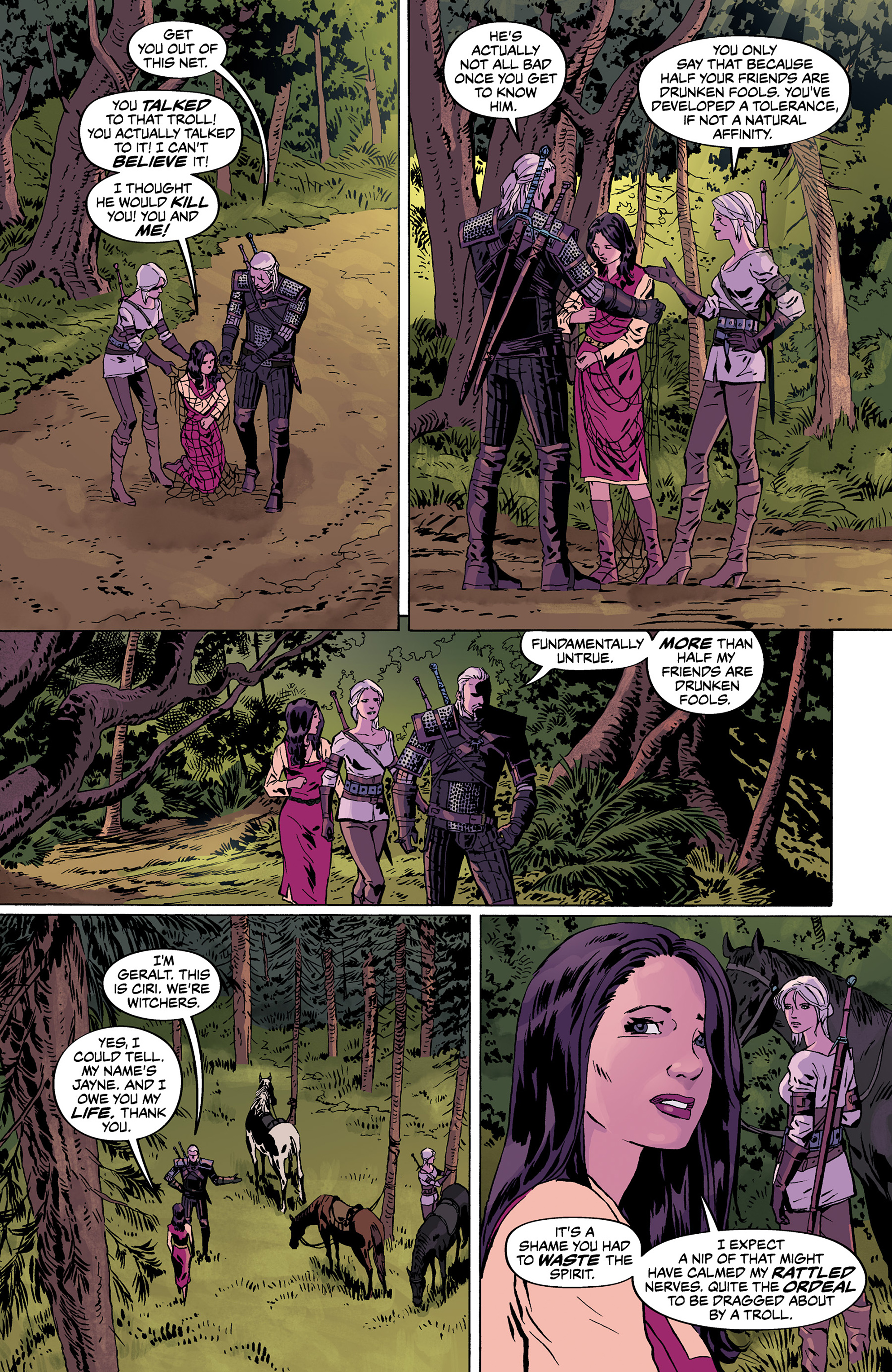 Read online The Witcher: Curse of Crows comic -  Issue #1 - 6