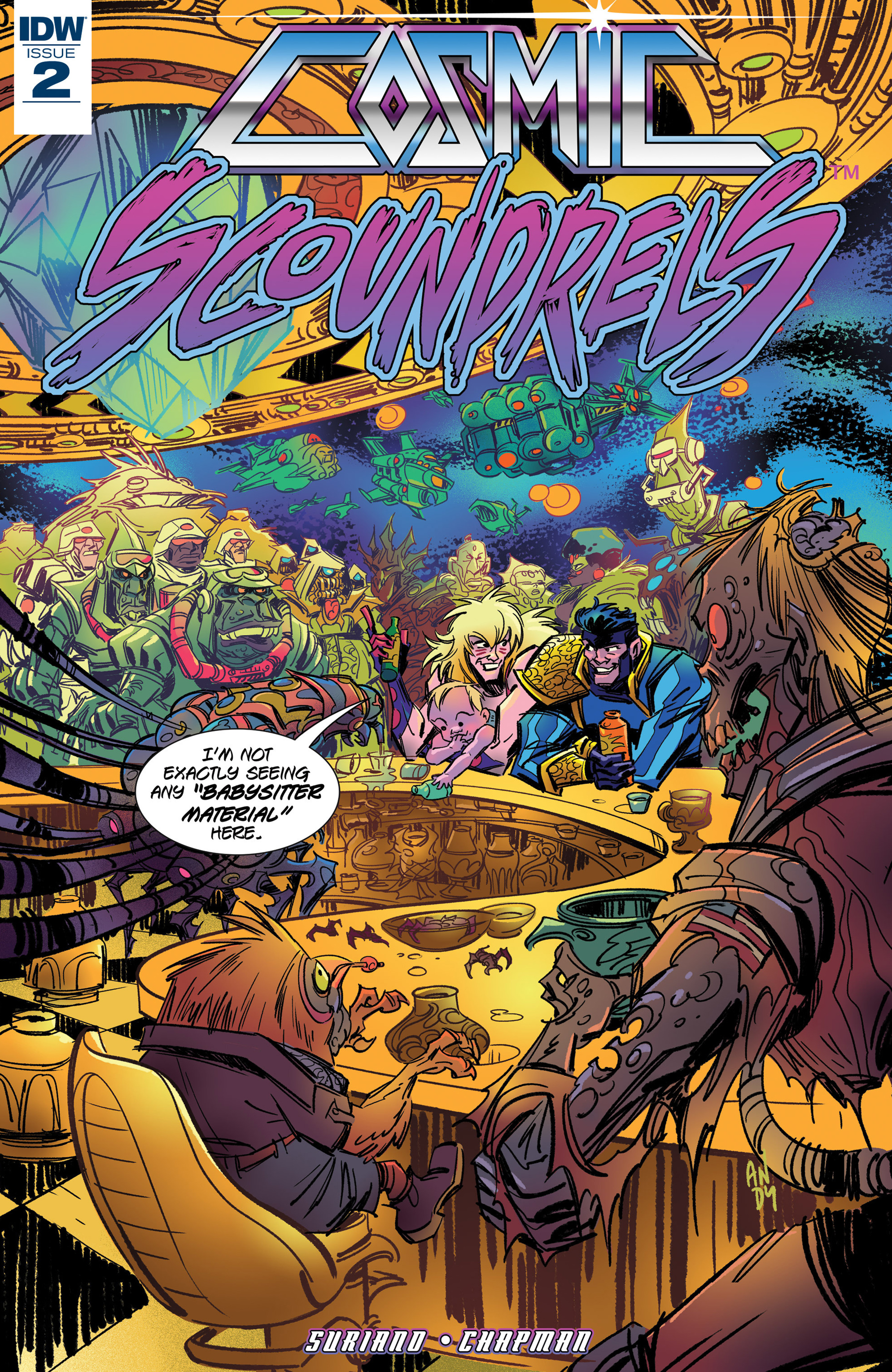 Read online Cosmic Scoundrels comic -  Issue #2 - 1