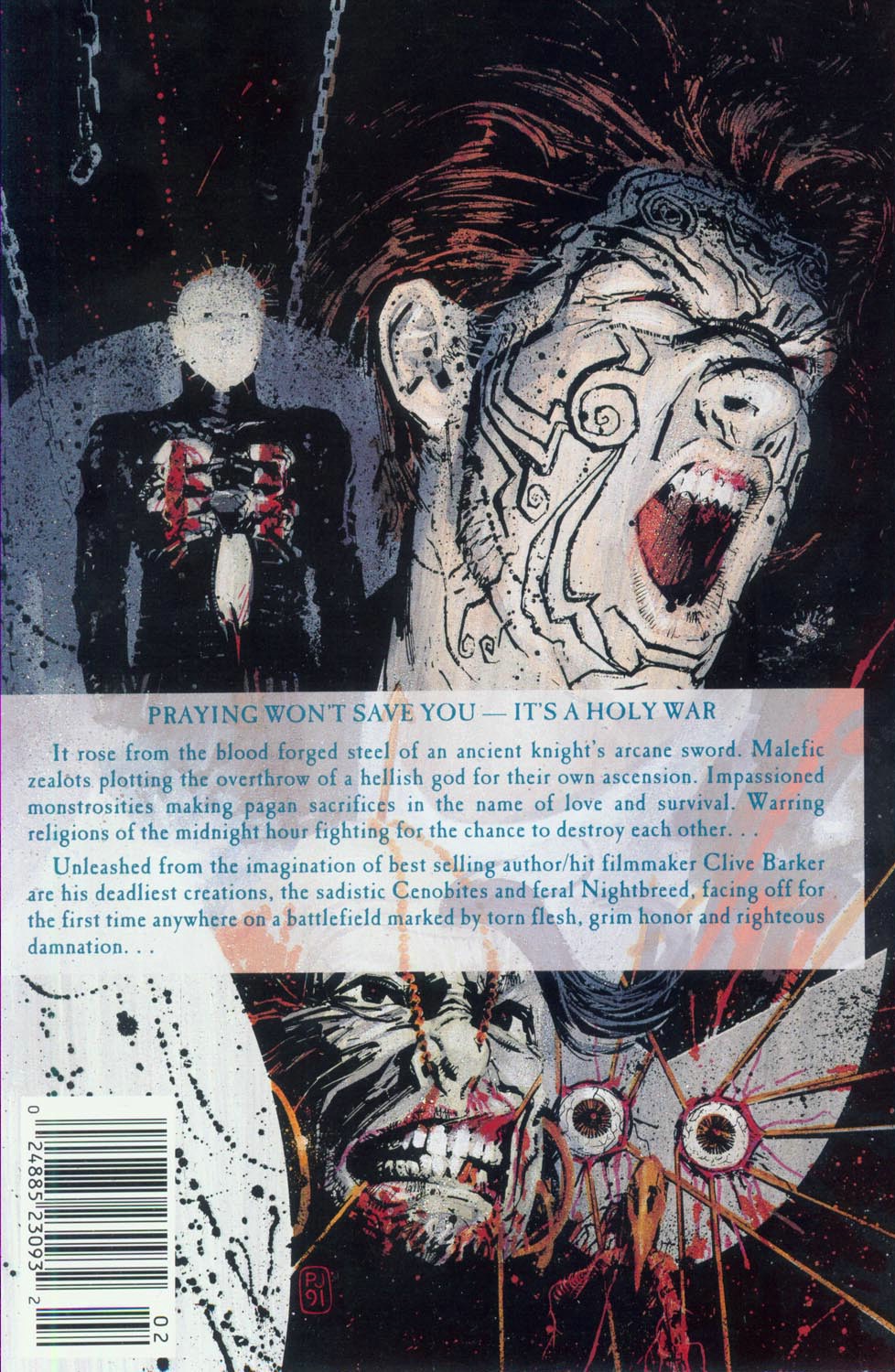 Read online Hellraiser Nightbreed - Jihad comic -  Issue #2 - 50
