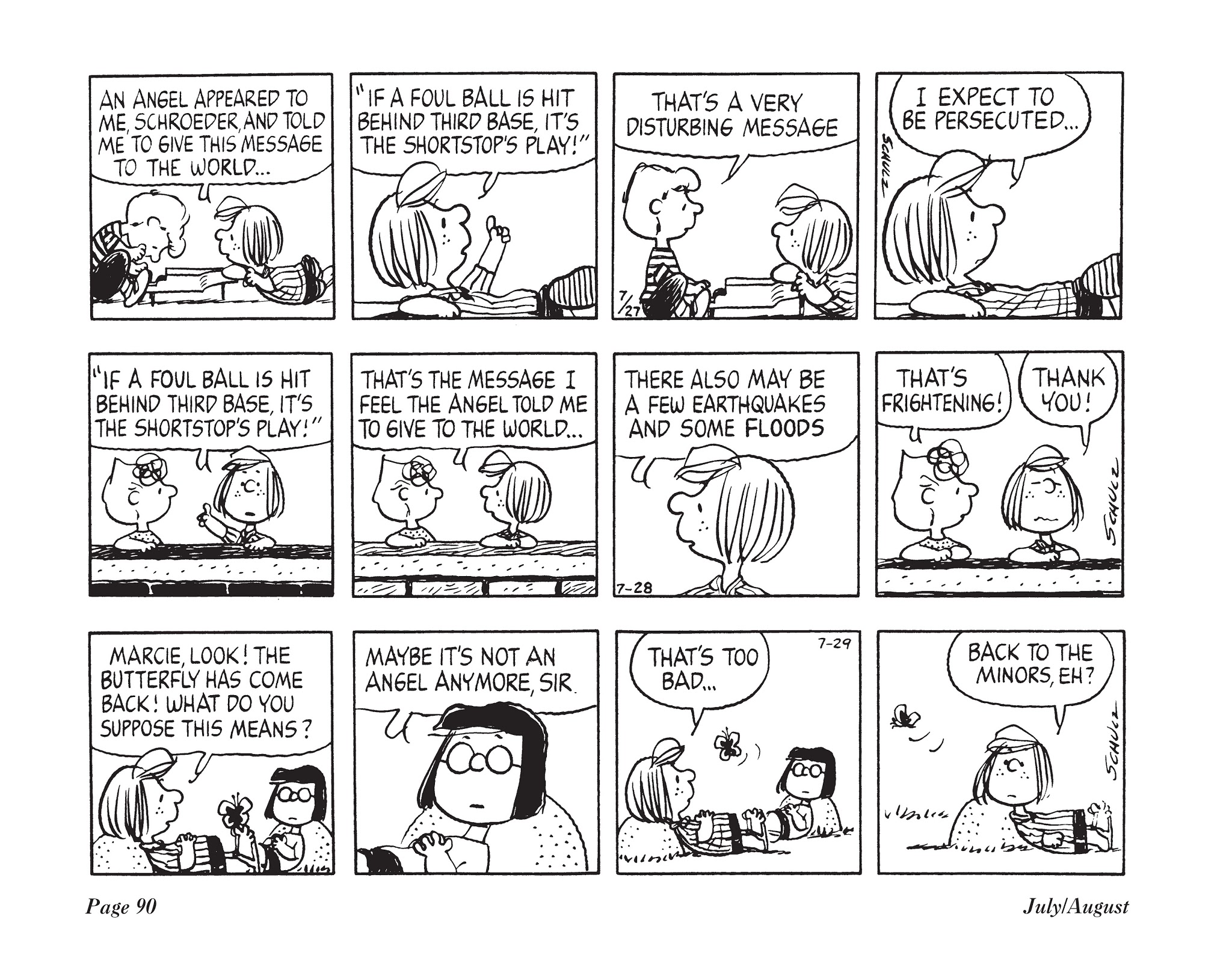 Read online The Complete Peanuts comic -  Issue # TPB 16 - 108