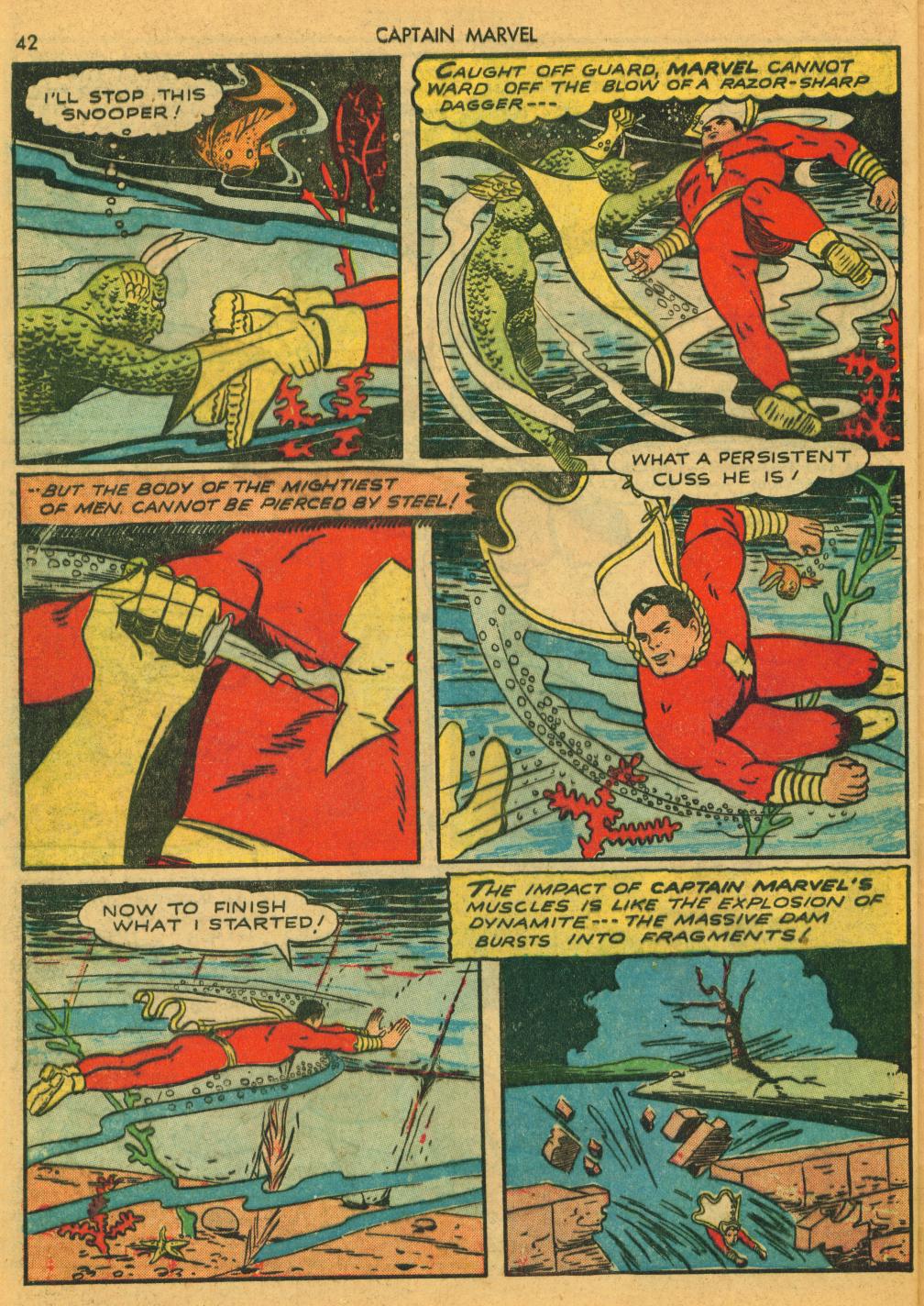 Read online Captain Marvel Adventures comic -  Issue #5 - 44