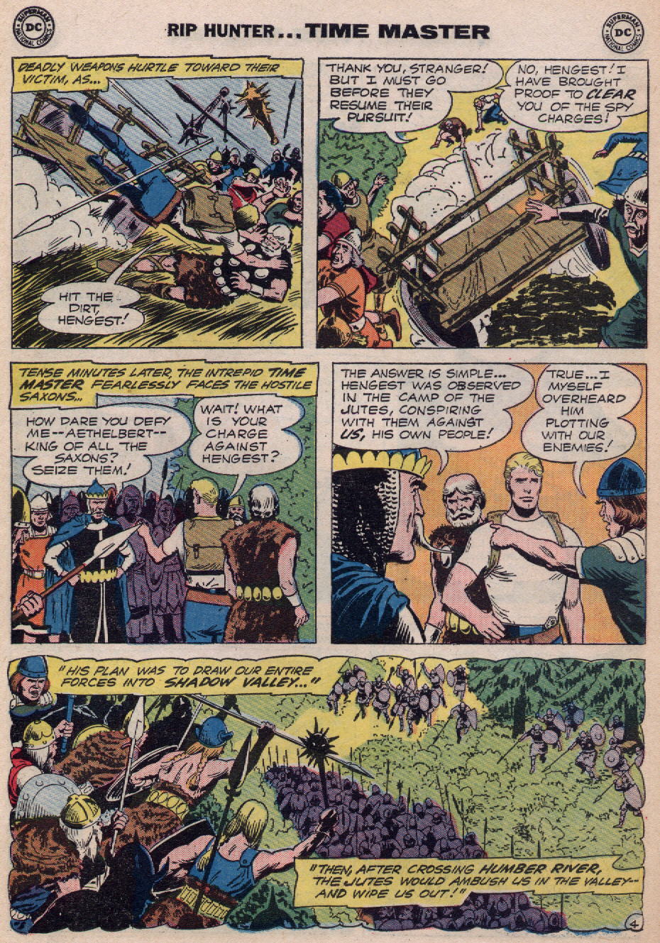 Read online Rip Hunter...Time Master comic -  Issue #5 - 6