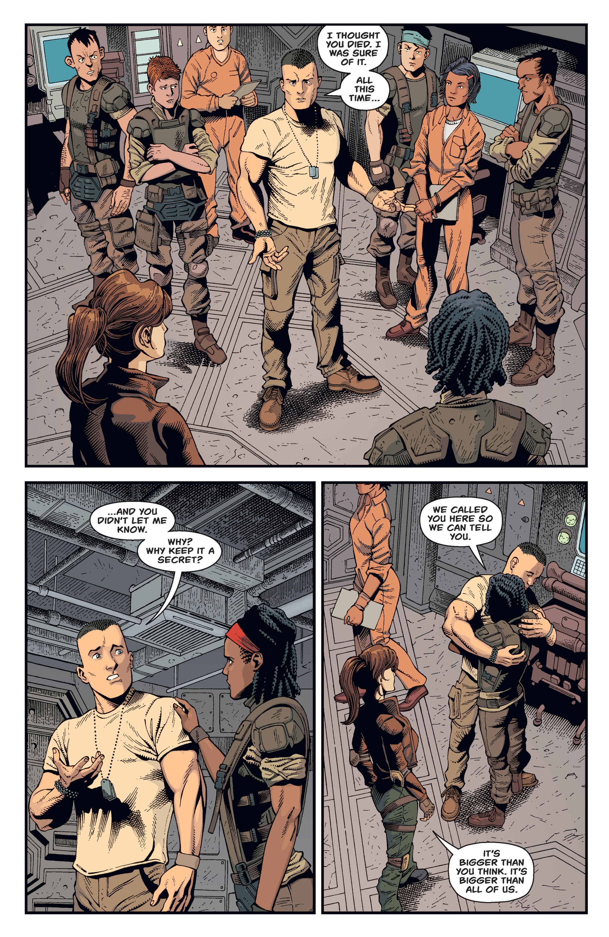 Read online Aliens: Rescue comic -  Issue # _TPB - 33