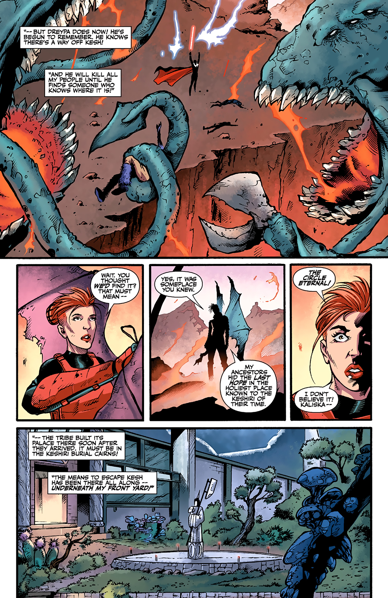 Read online Star Wars: Lost Tribe of the Sith - Spiral comic -  Issue #4 - 15