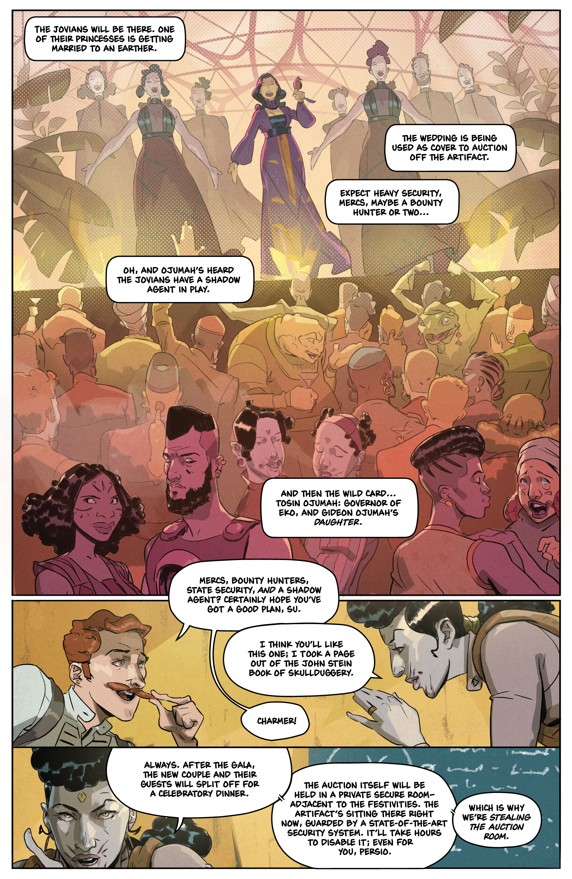 Read online New Masters comic -  Issue #3 - 12