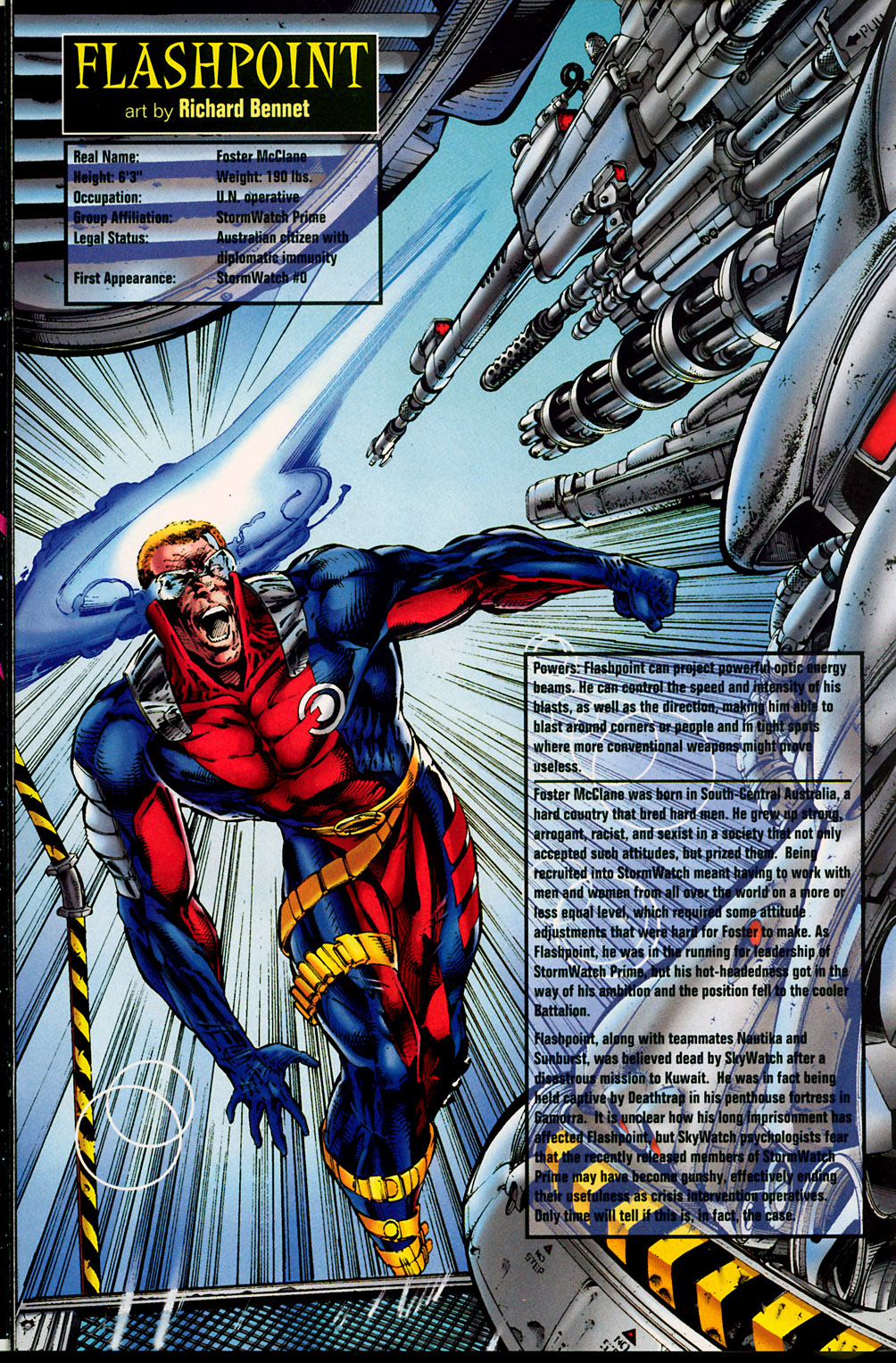Read online Stormwatch Sourcebook comic -  Issue # Full - 12