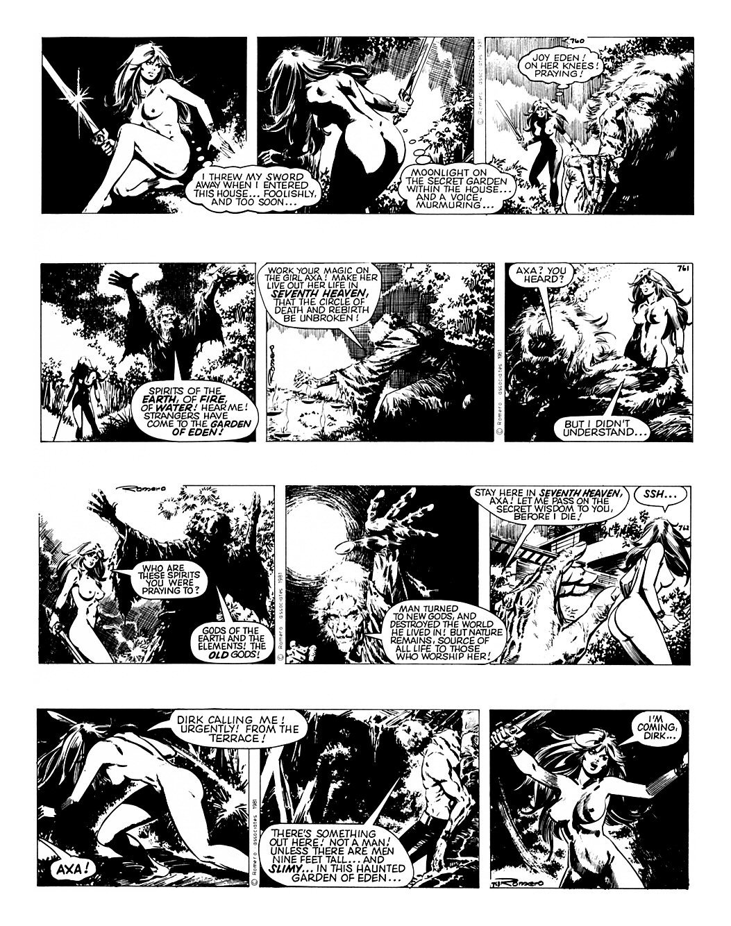 Read online Axa comic -  Issue #4 - 16