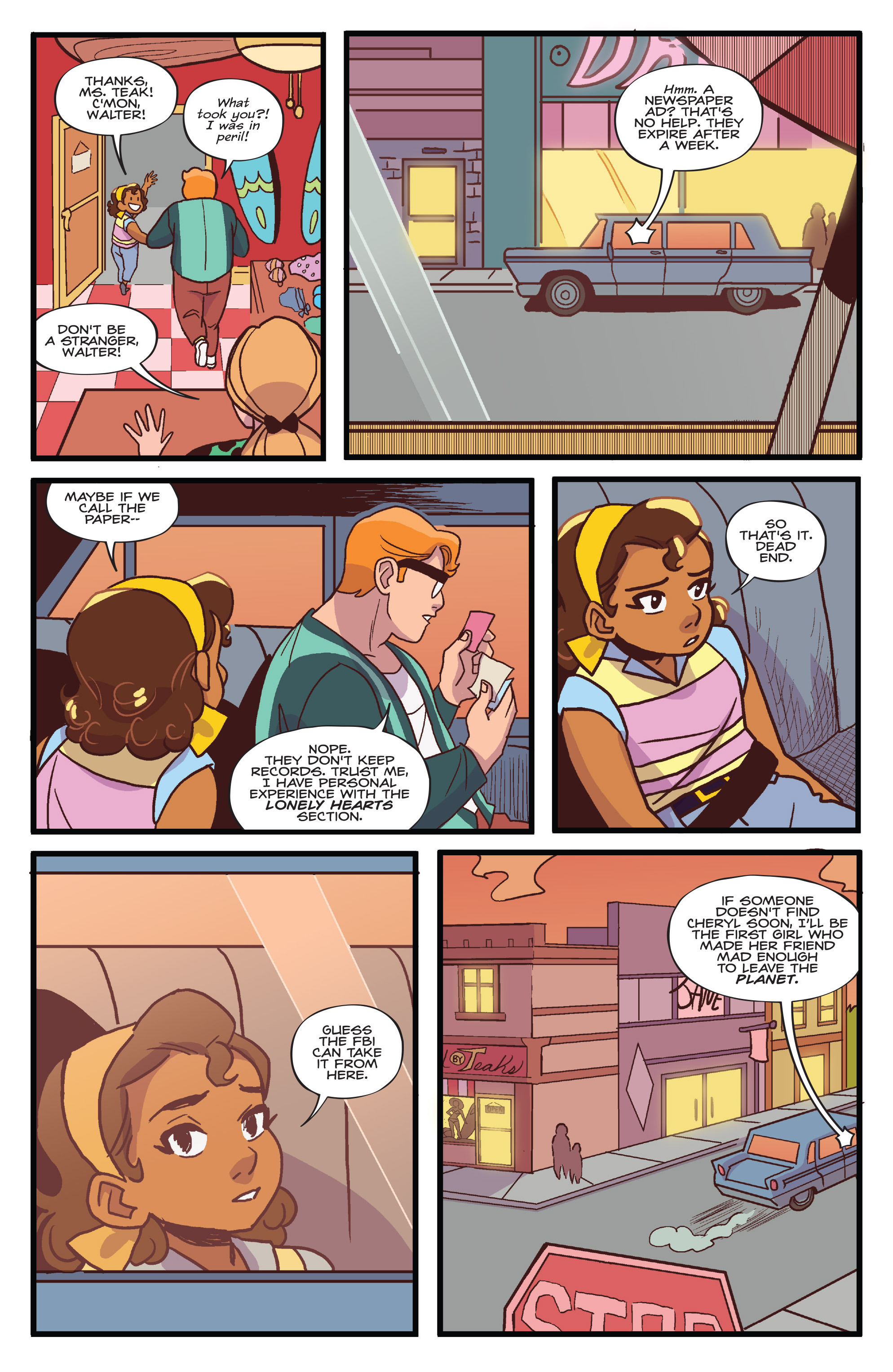 Read online Goldie Vance comic -  Issue #6 - 22