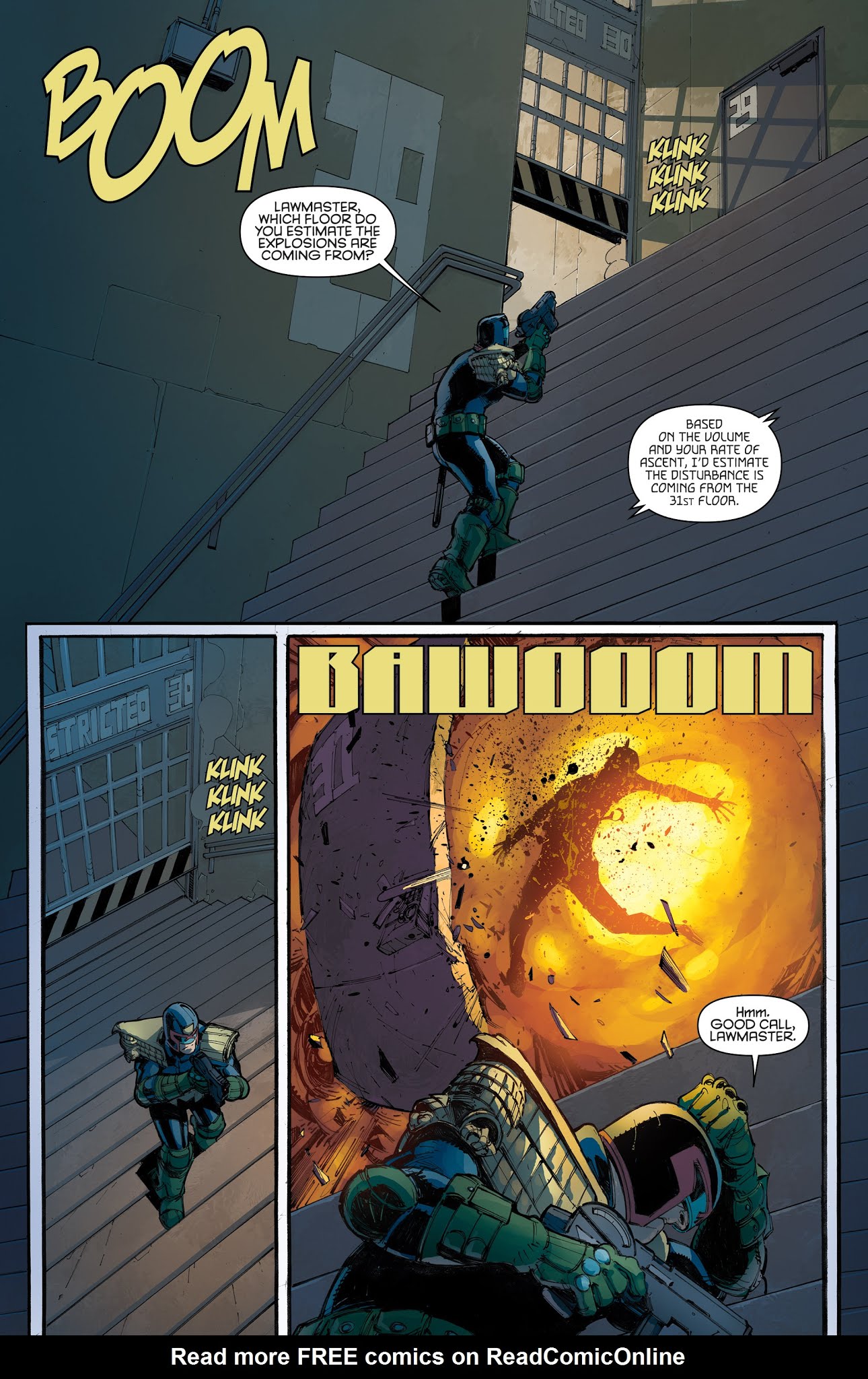 Read online Judge Dredd: Under Siege comic -  Issue #1 - 10
