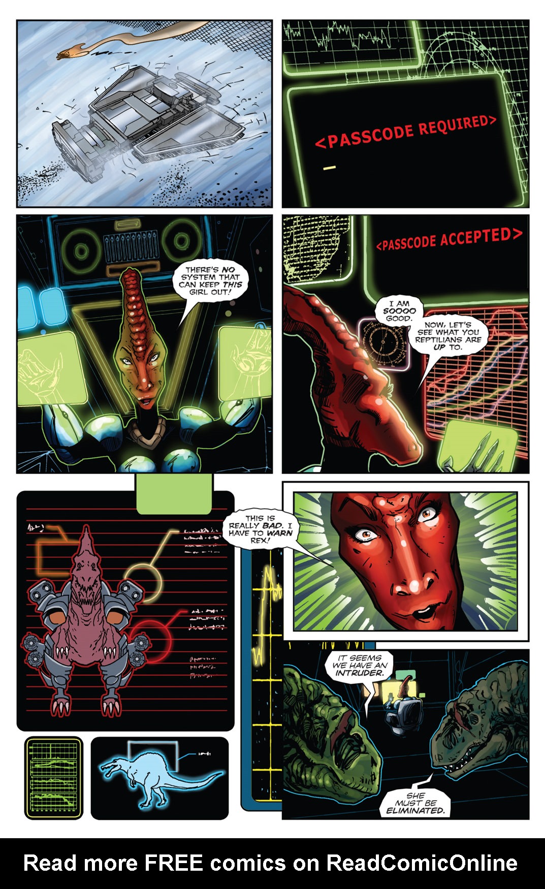 Read online Jurassic StrikeForce 5 comic -  Issue # _TPB - 61