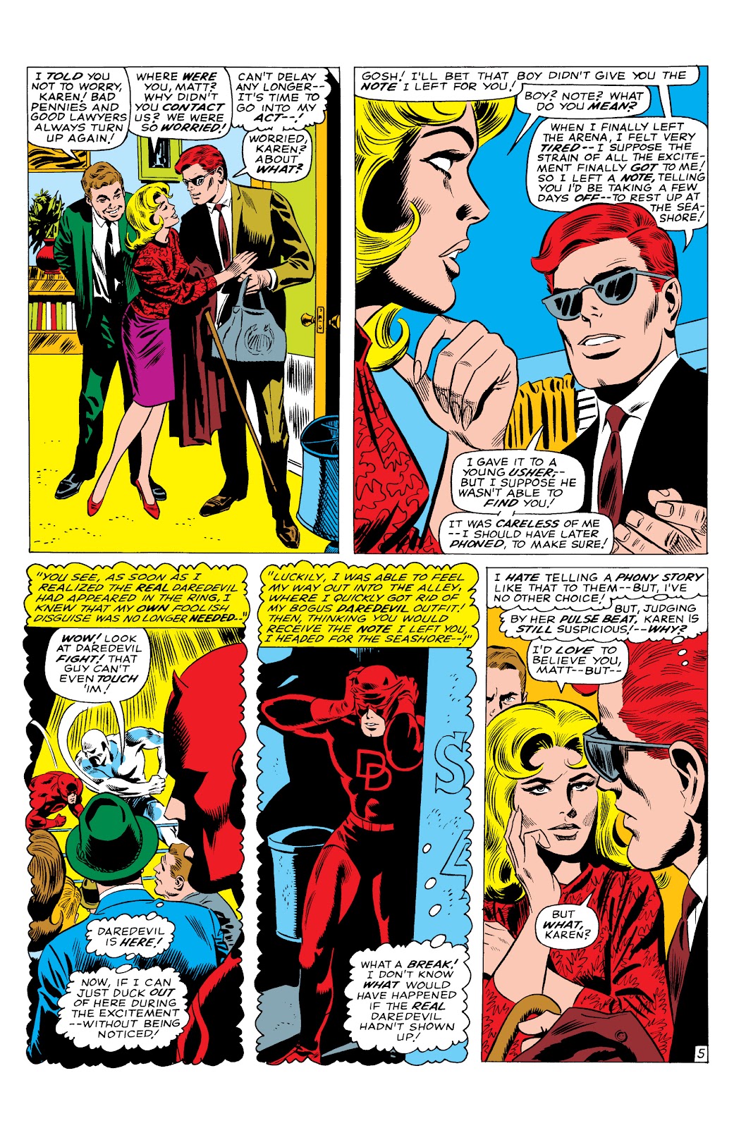 Marvel Masterworks: Daredevil issue TPB 3 (Part 1) - Page 74