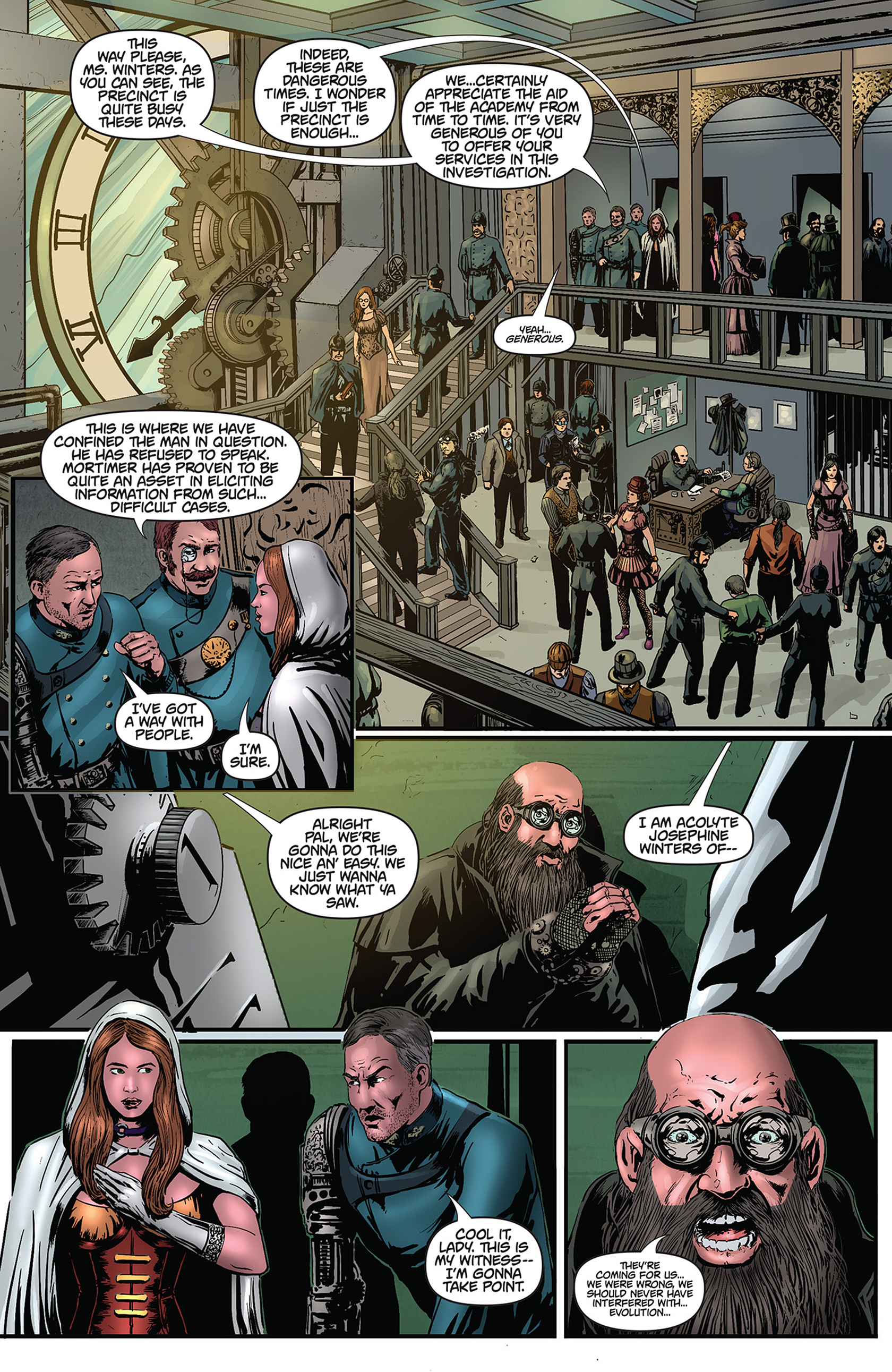 Read online The Precinct comic -  Issue #1 - 12