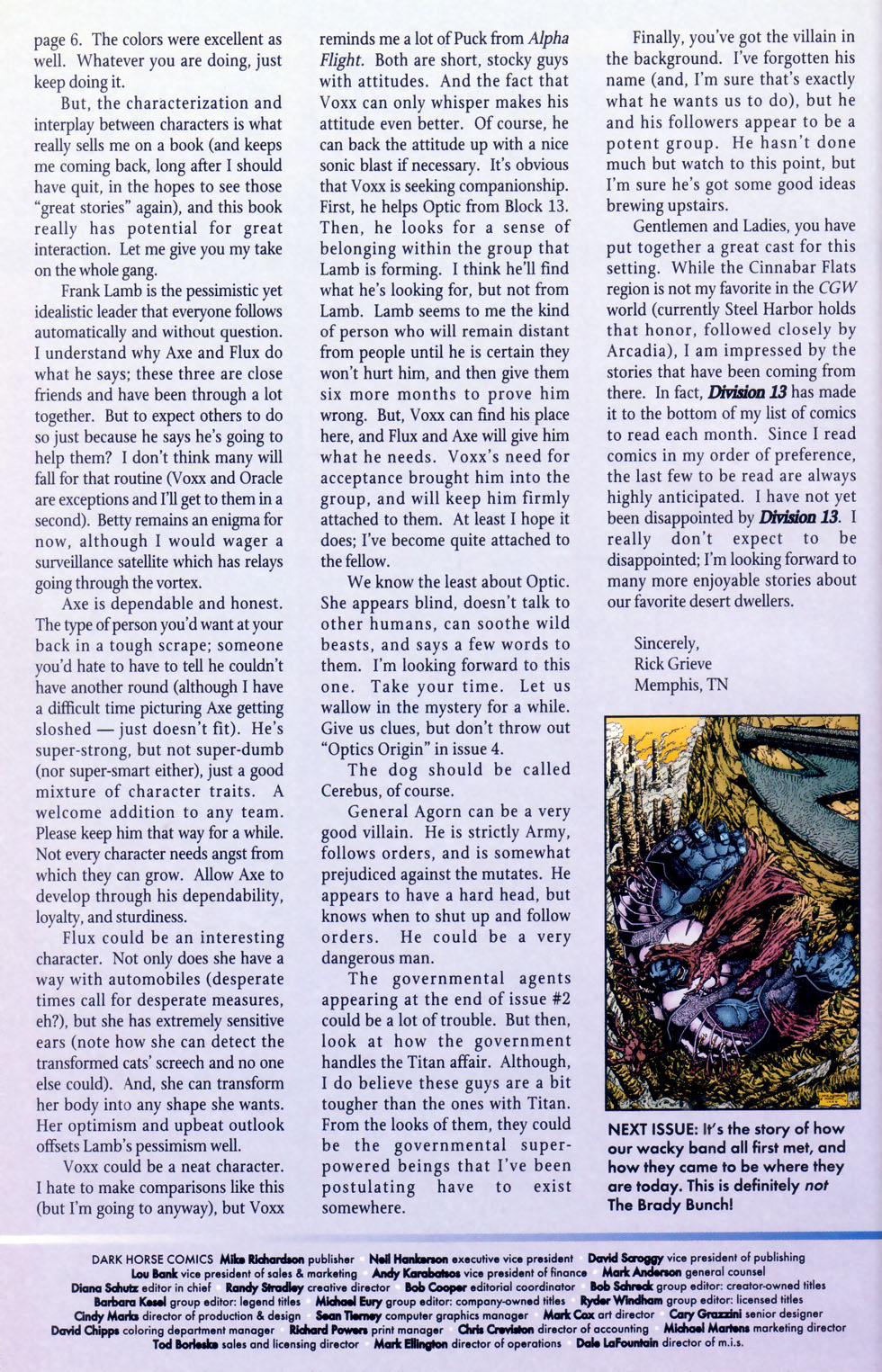 Read online Division 13 comic -  Issue #3 - 25