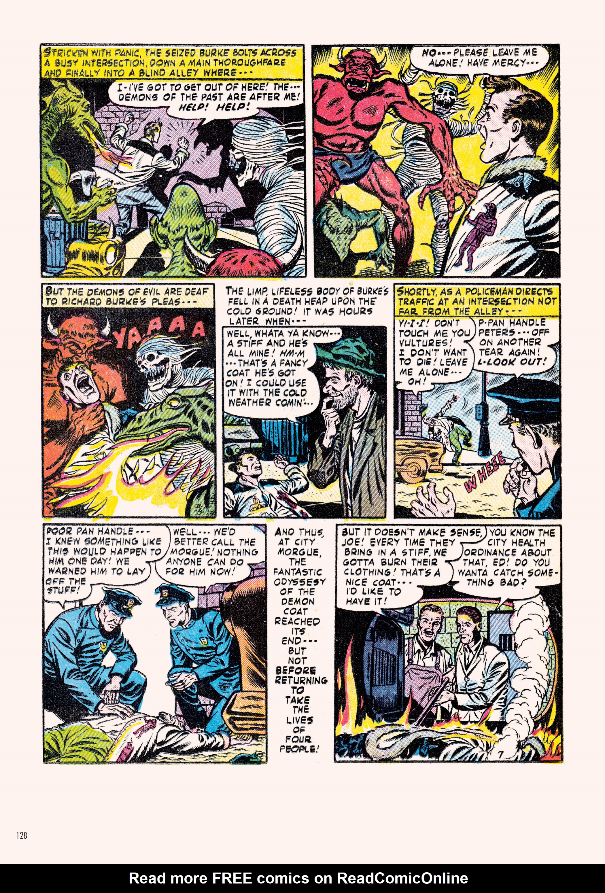 Read online Classic Monsters of Pre-Code Horror Comics: Mummies comic -  Issue # TPB - 128