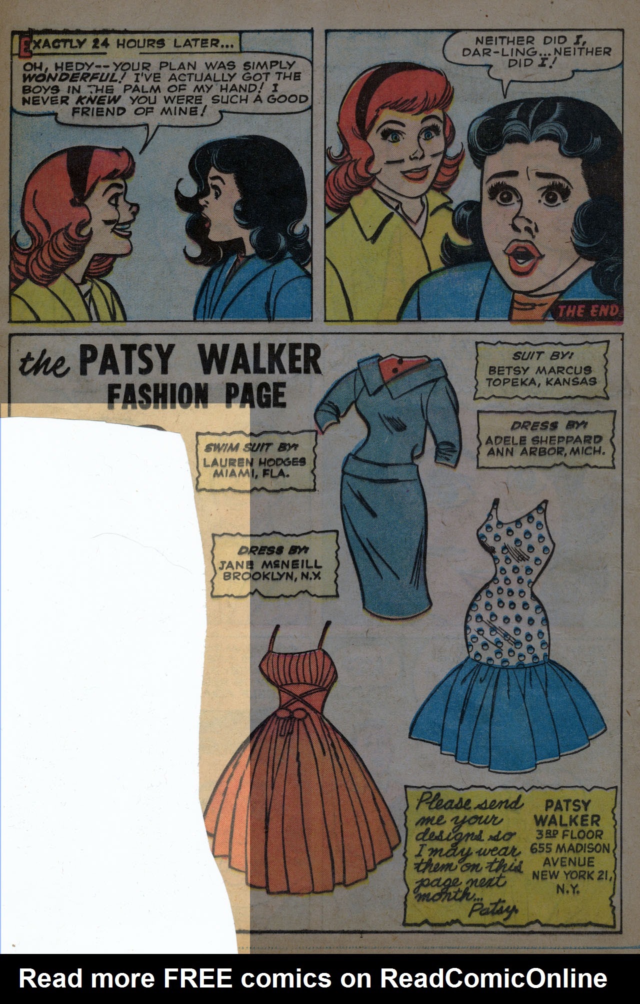 Read online Patsy and Hedy comic -  Issue #63 - 24