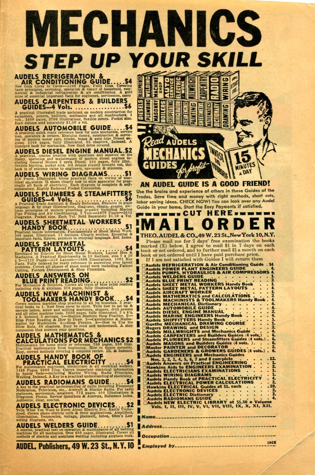 Read online Super-Magician Comics comic -  Issue #49 - 51