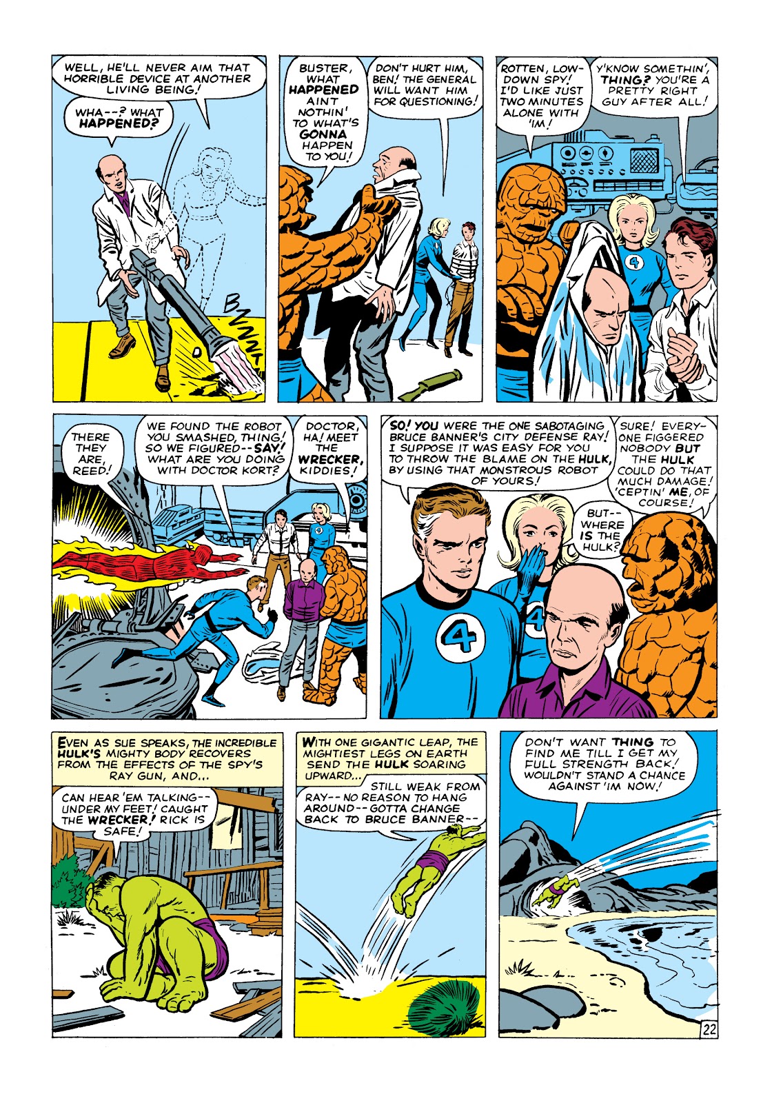 Read online Marvel Masterworks: The Fantastic Four comic - Issue # TPB 2 (Part 1) - 52