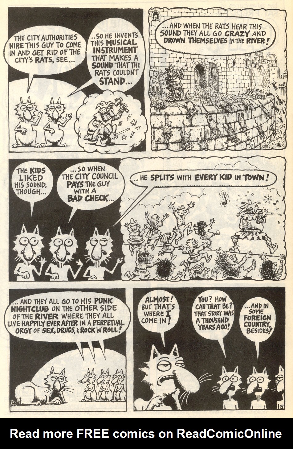 Read online Adventures of Fat Freddy's Cat comic -  Issue #7 - 4