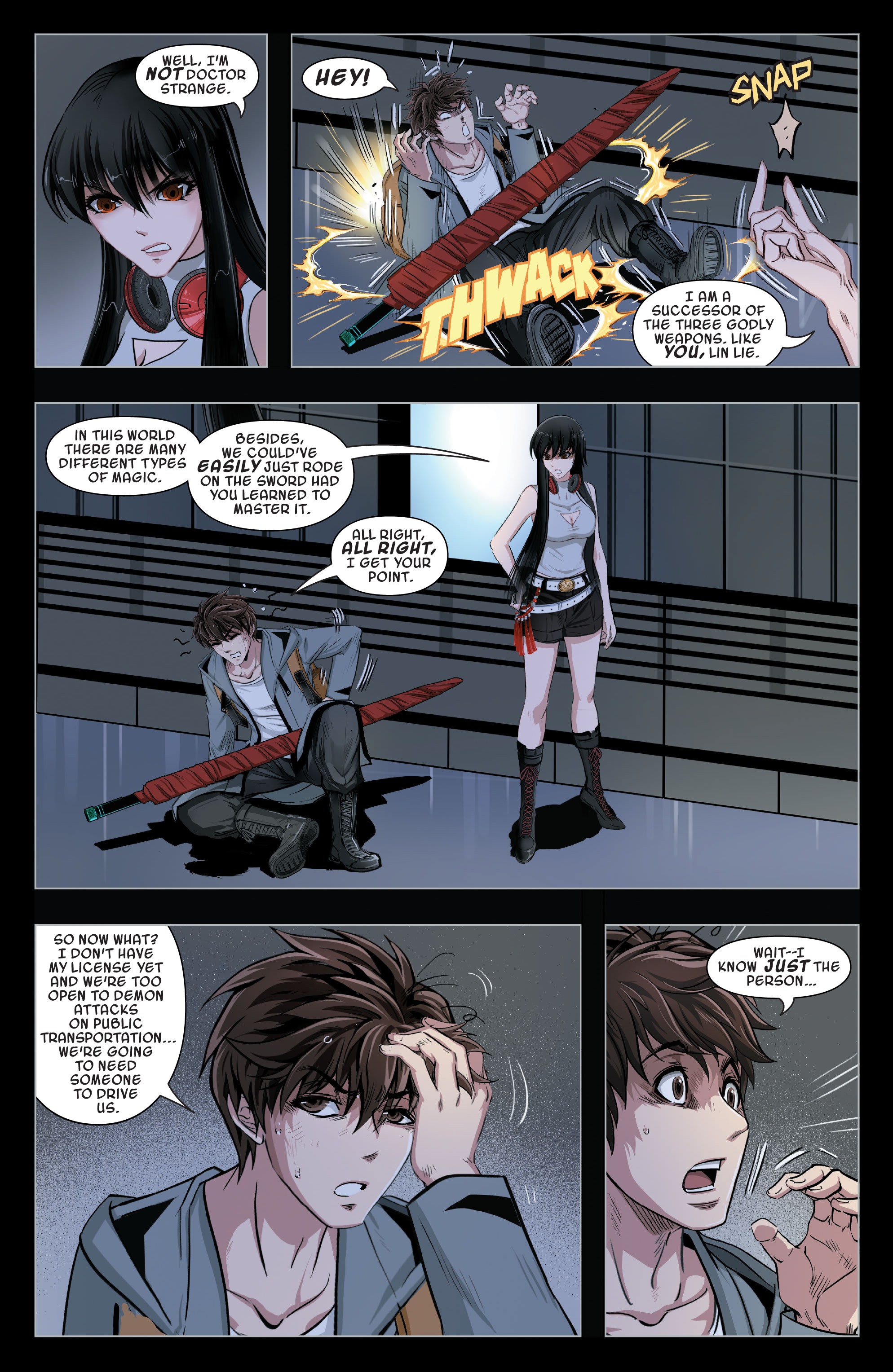 Read online Sword Master comic -  Issue #9 - 6