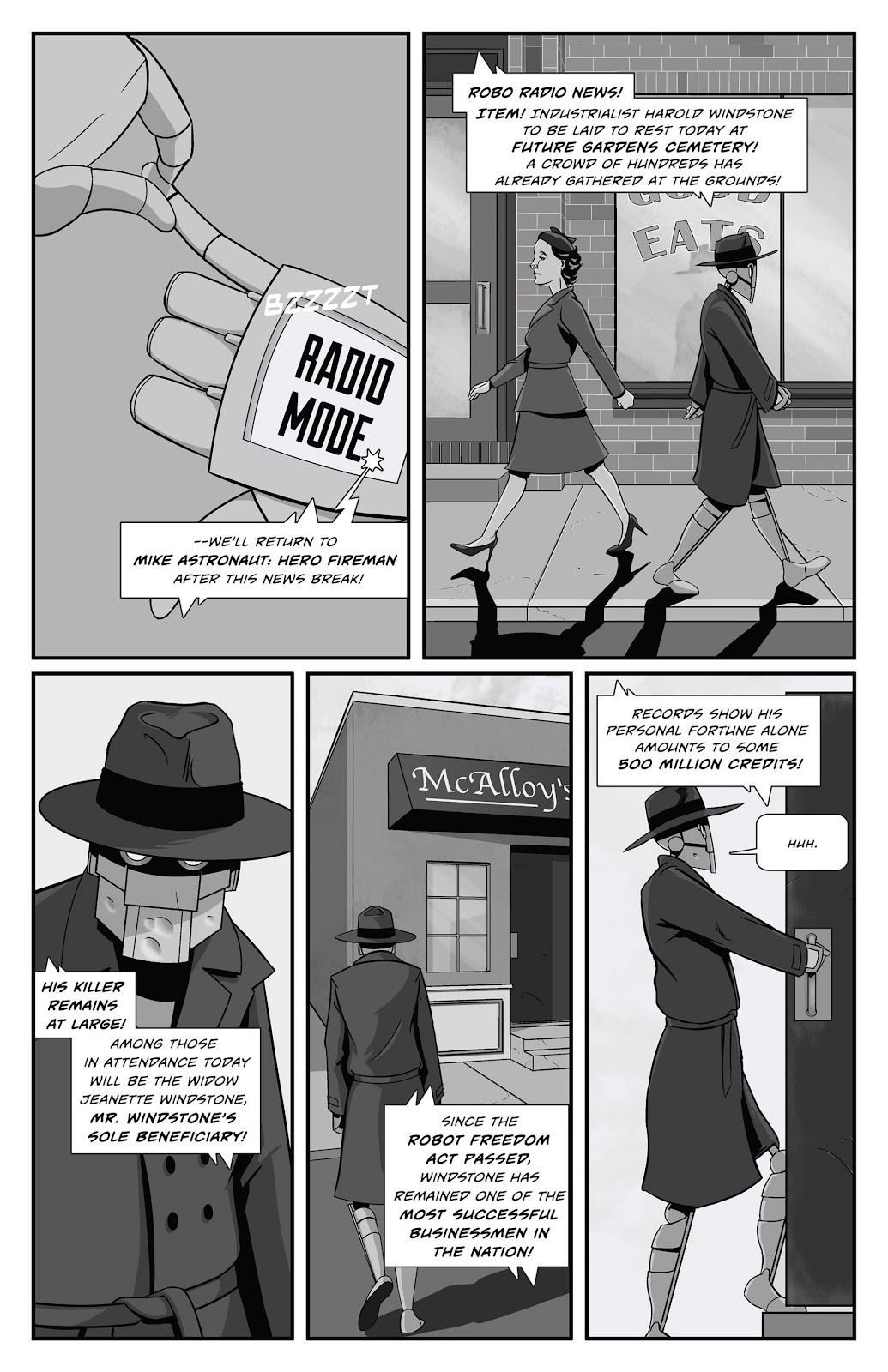 Copernicus Jones: Robot Detective issue 3 - Page 7